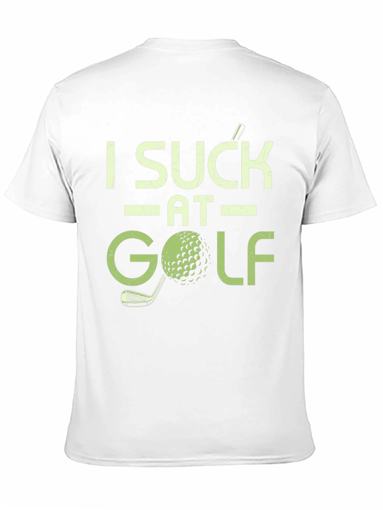 I Suck at Golf T-Shirt - Funny Golfing Tee