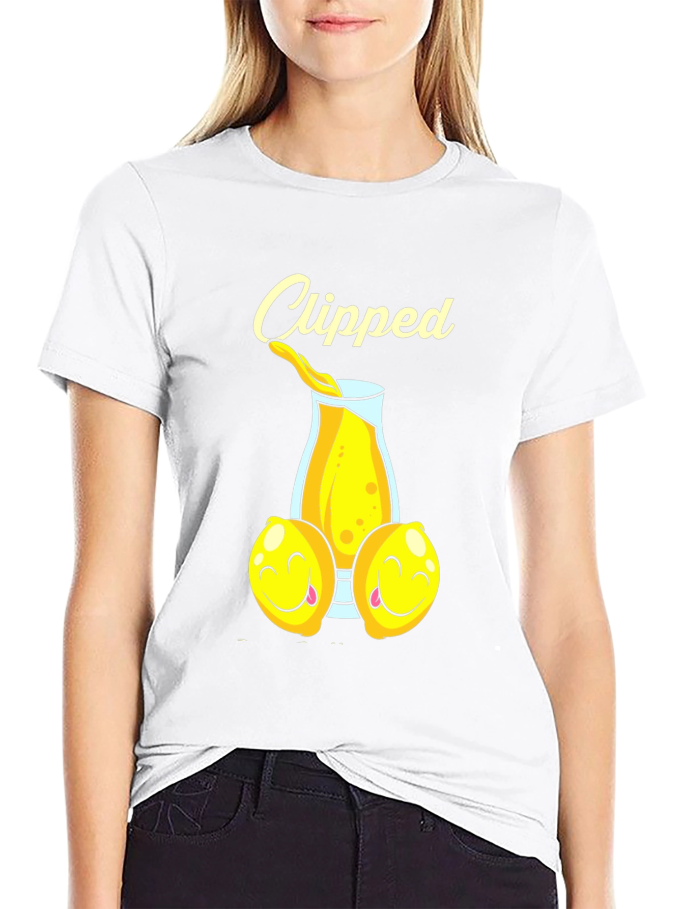 Clipped Lemon Juice Graphic T-Shirt
