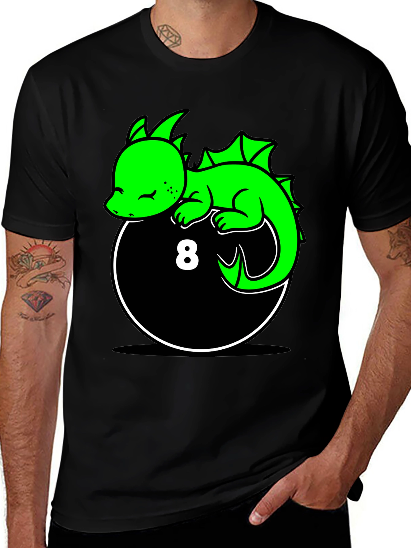 Dragon 8 Ball Graphic Tee