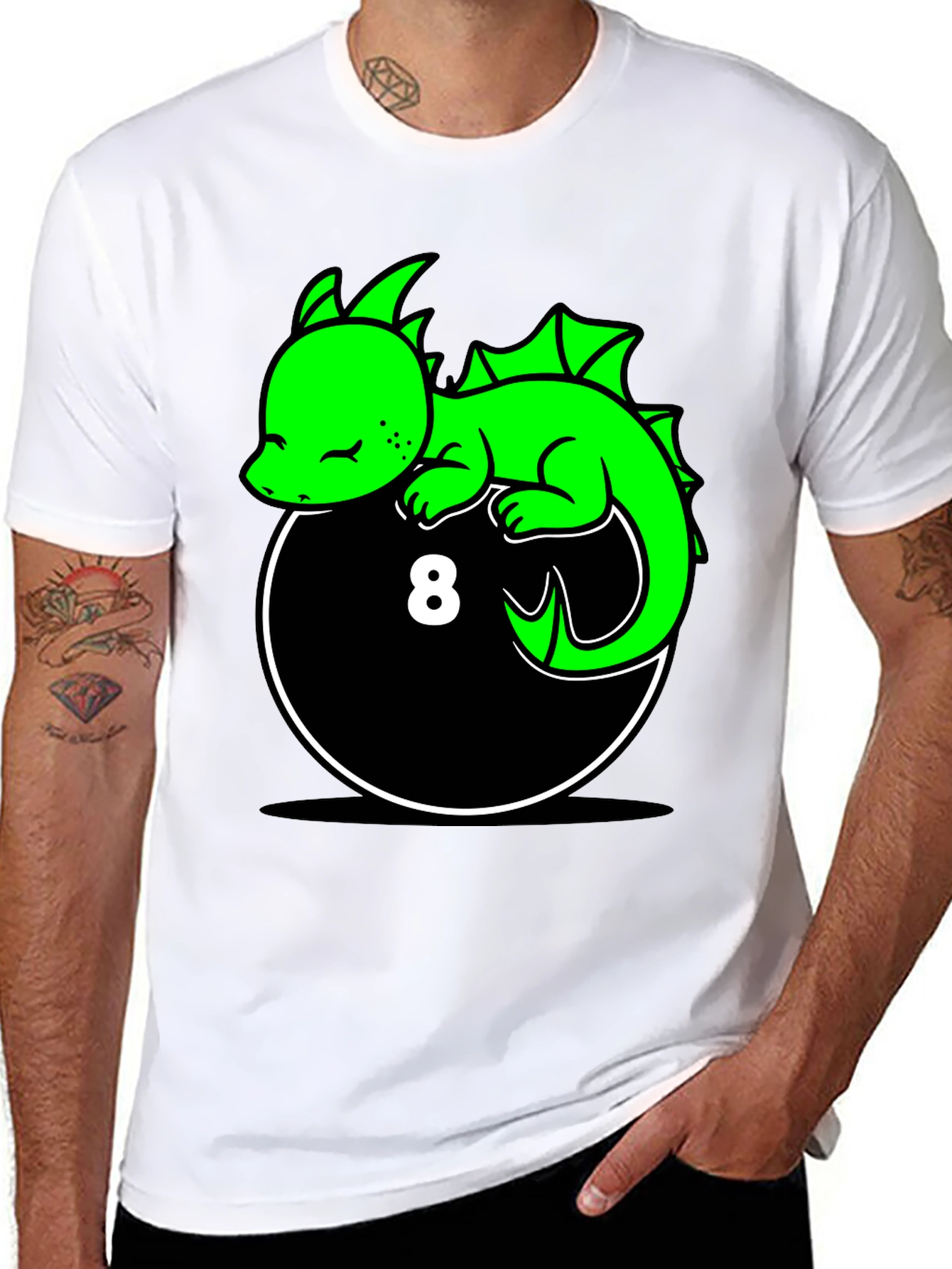 Dragon 8 Ball Graphic Tee