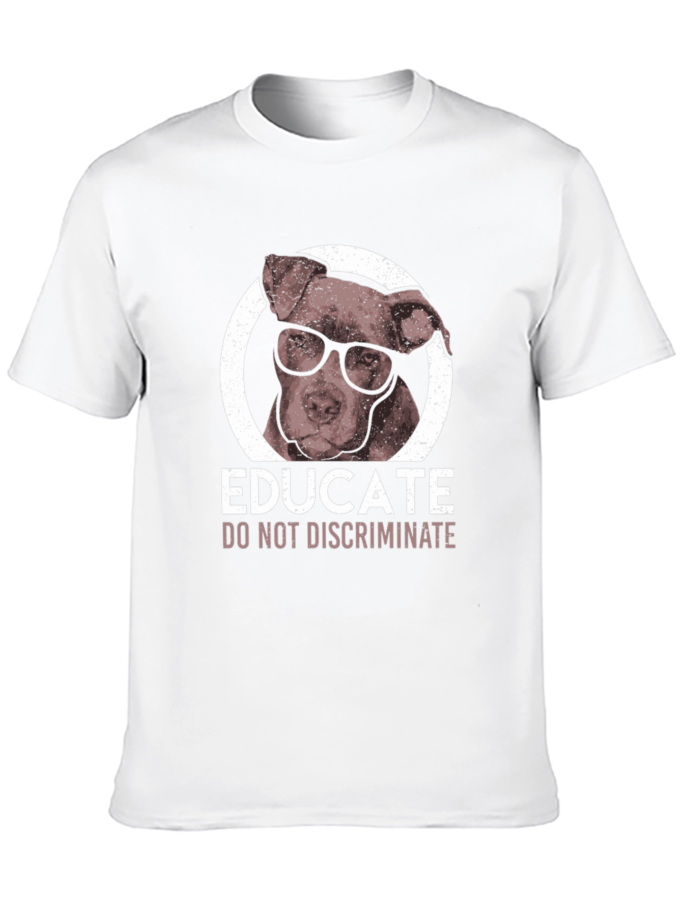 Educate Pitbull Tee - Do Not Discriminate