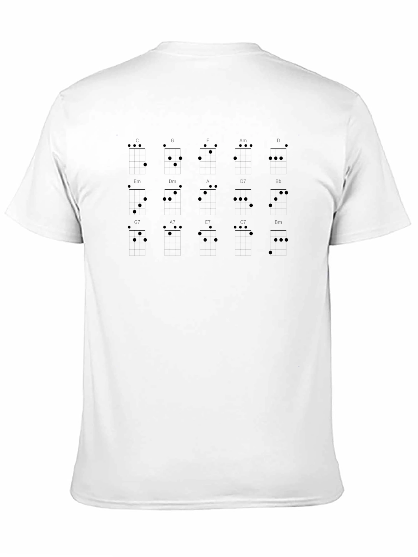 Guitar Chord Diagram T-Shirt
