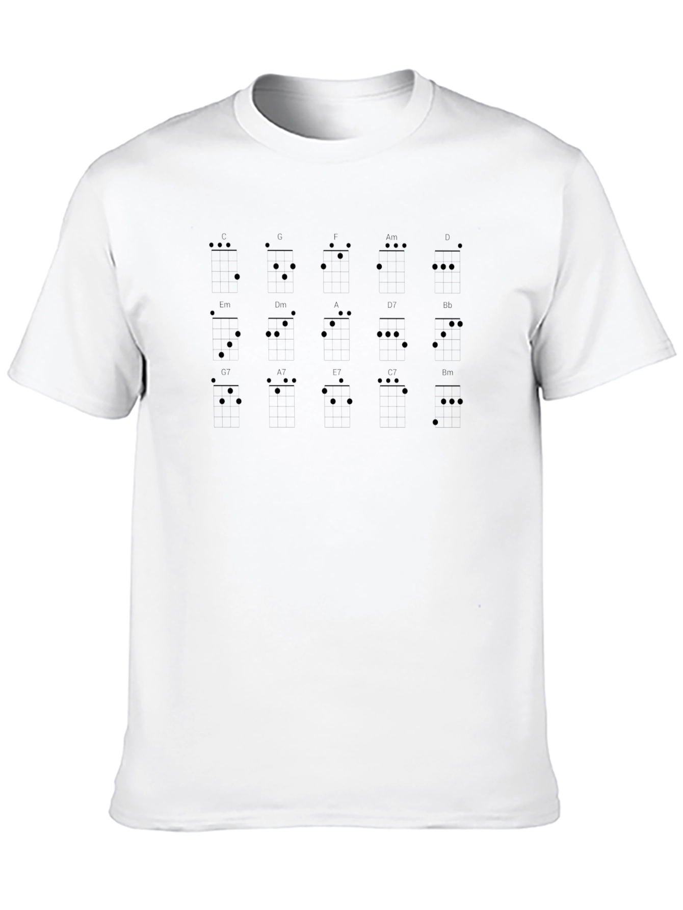 Guitar Chord Diagram T-Shirt