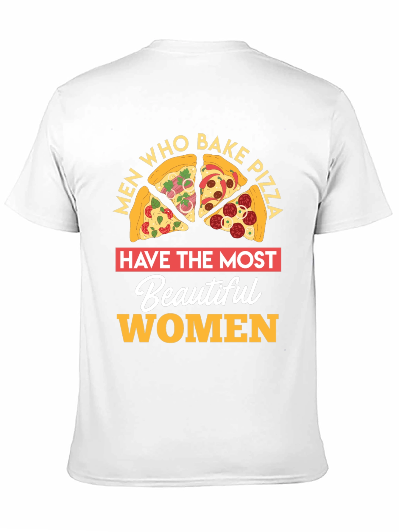 Pizza Lover T-Shirt Men Who Bake Foodie Gift