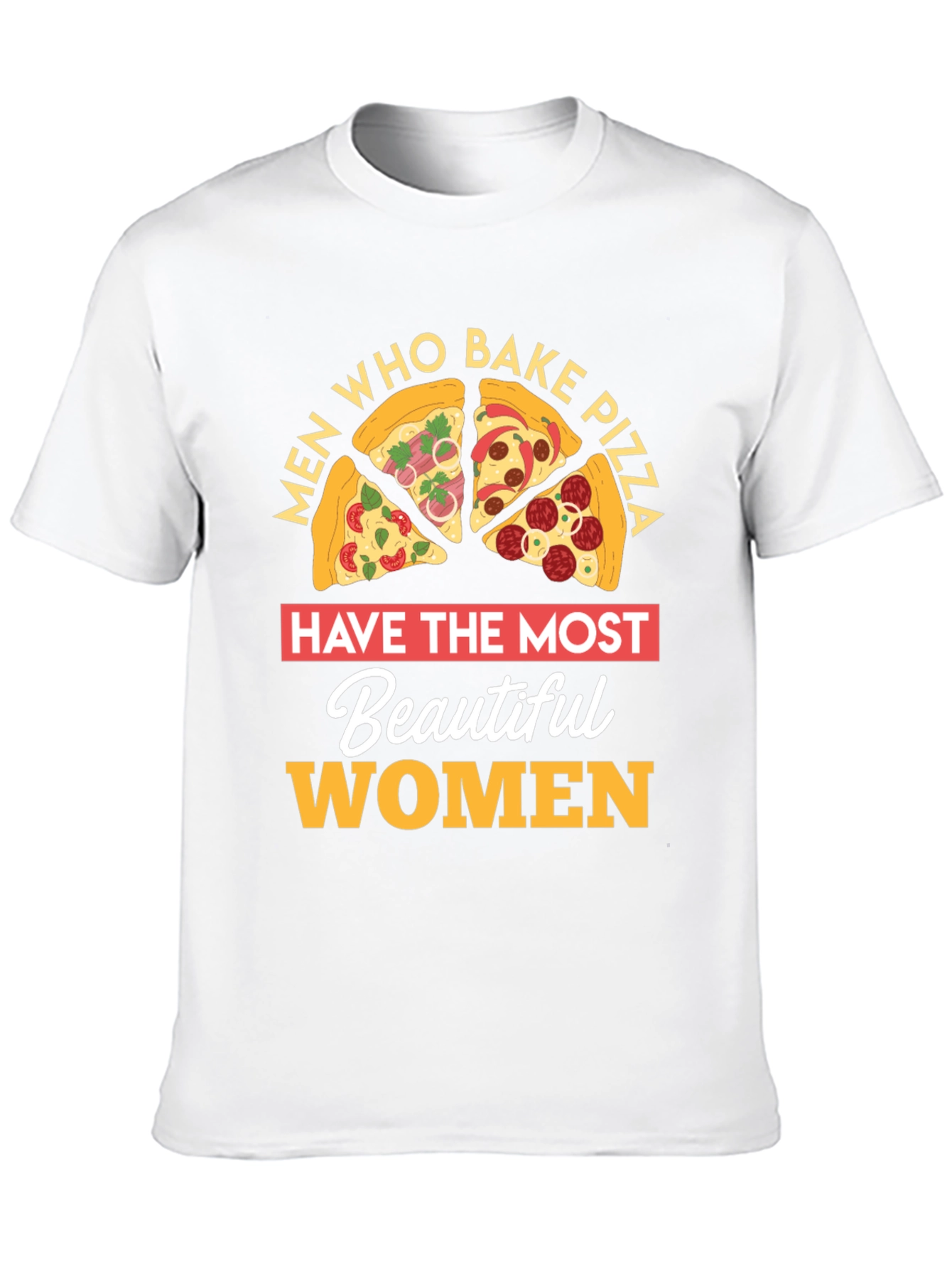 Pizza Lover T-Shirt Men Who Bake Foodie Gift