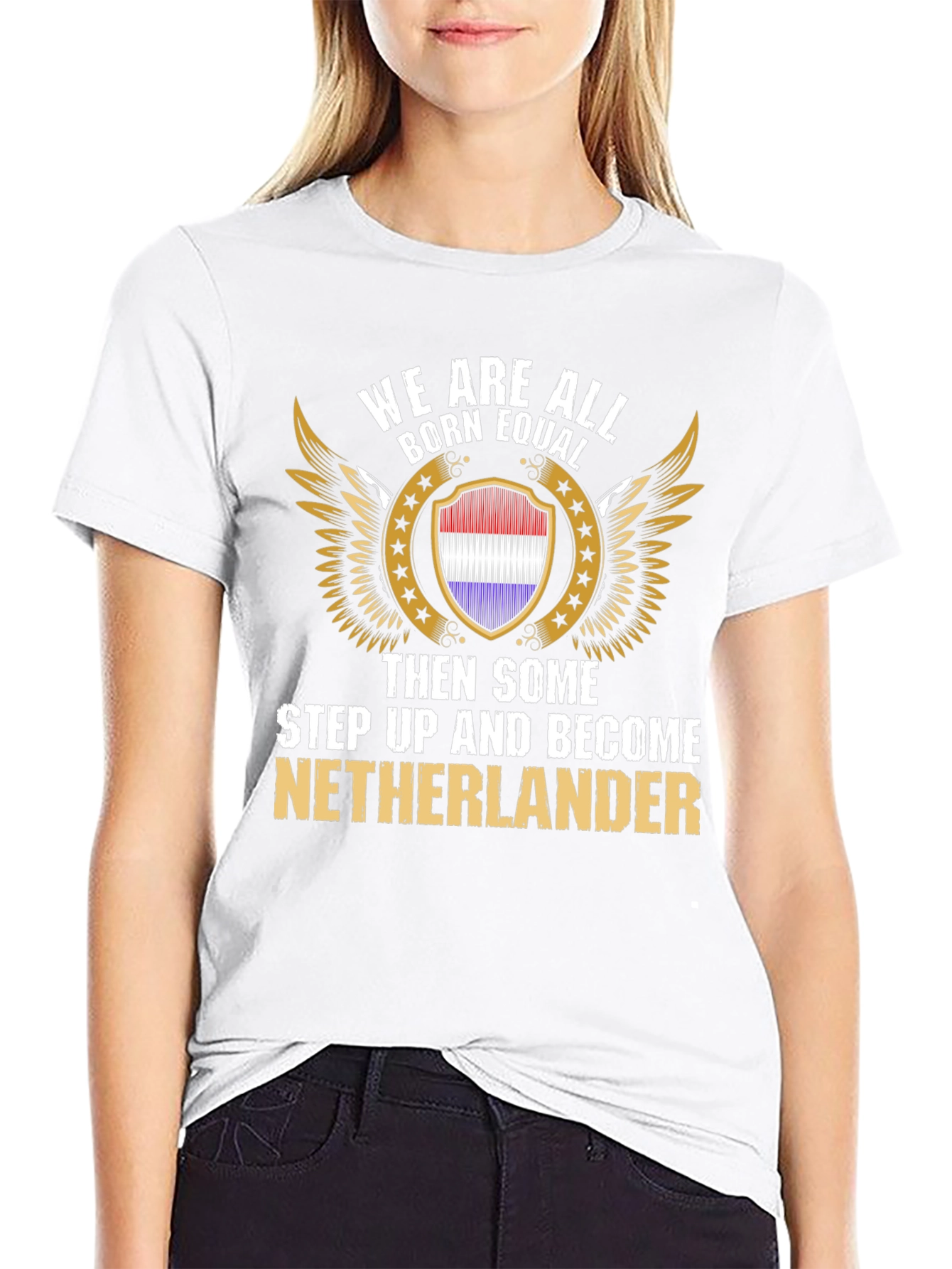 Netherlander T-Shirt: Born Equal Design