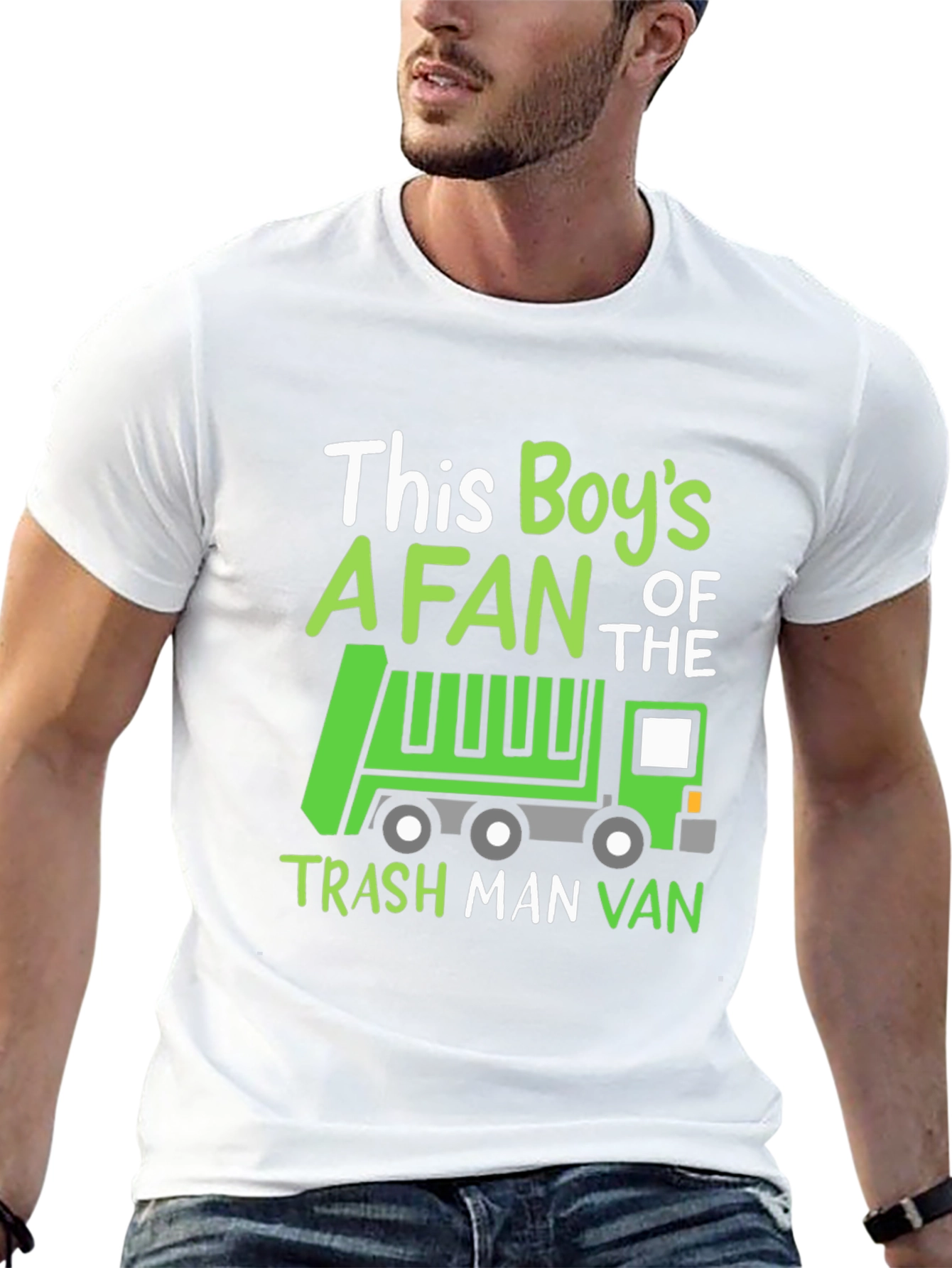 Boys Trash Truck Fan T-Shirt