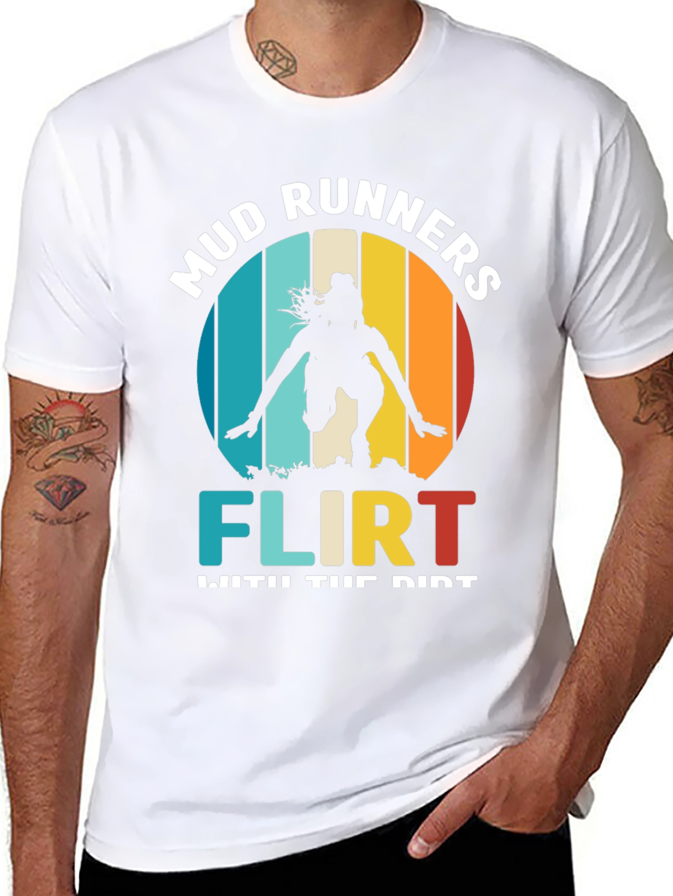 Mud Runners Flirt With Dirt T-Shirt