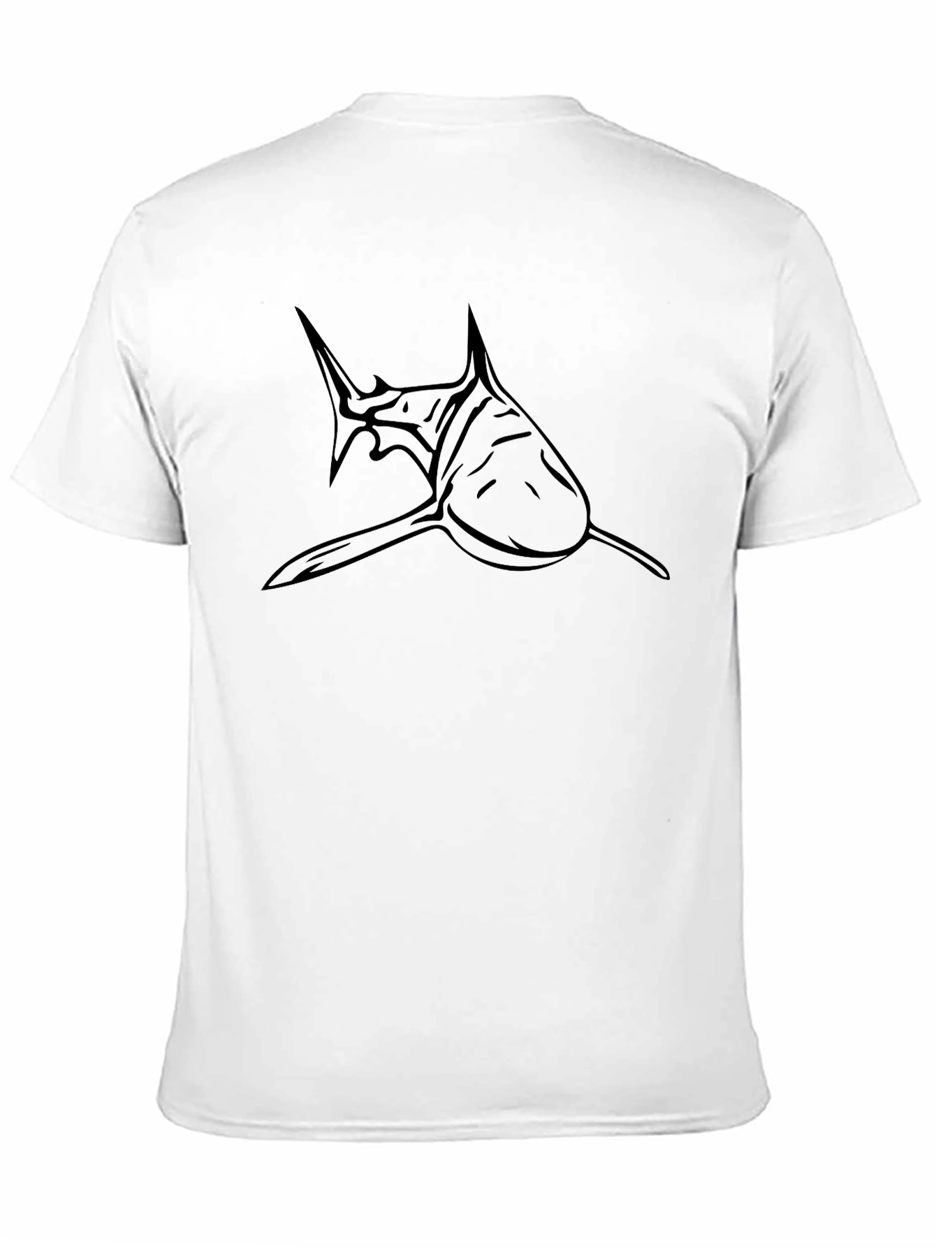 Shark Graphic Tee - Mens Black T-Shirt