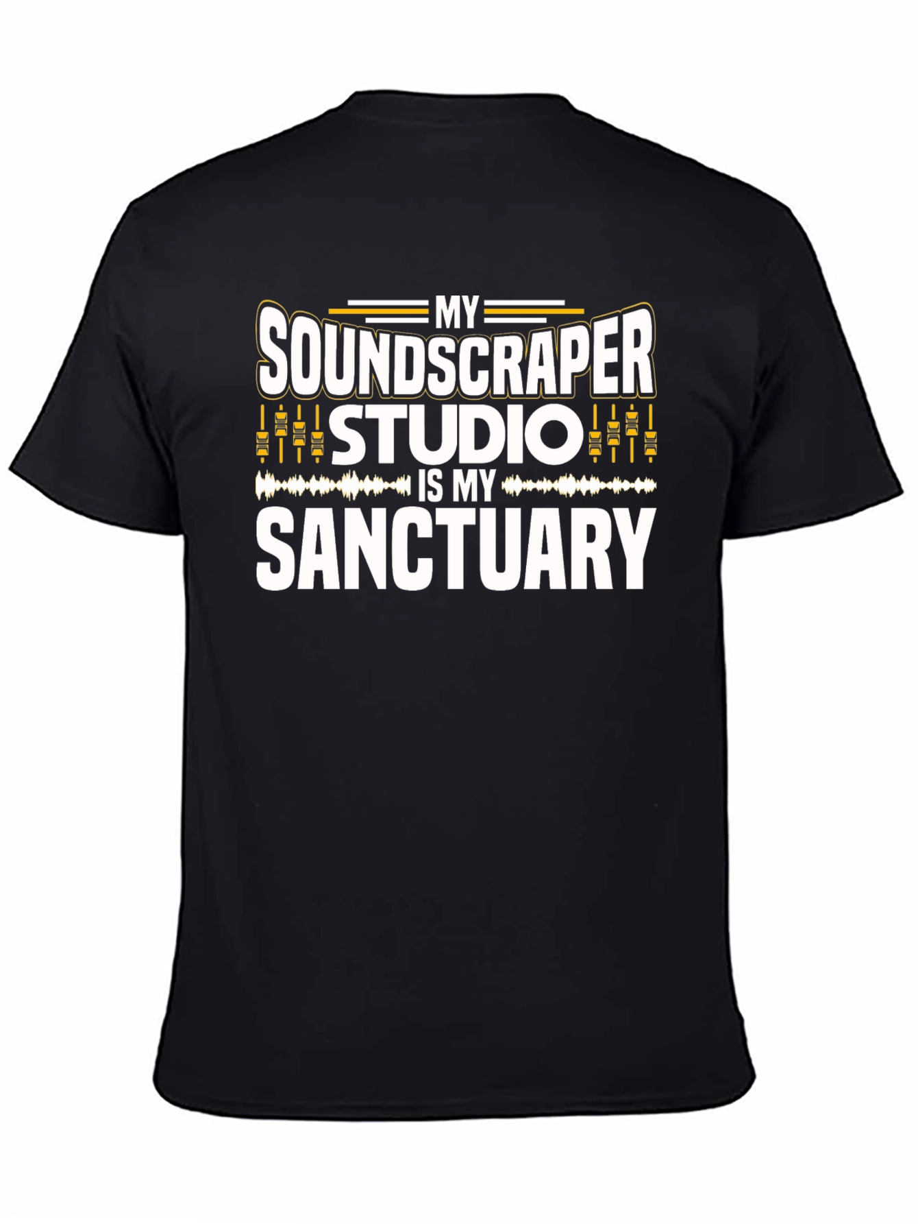 Soundscaper Studio Sanctuary Black T-Shirt