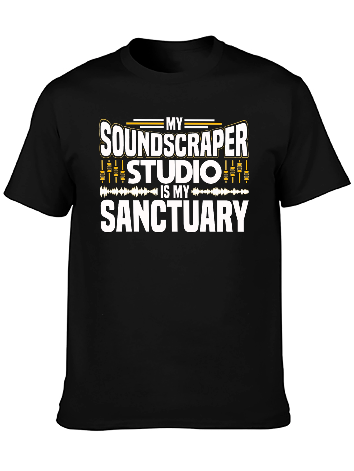 Soundscaper Studio Sanctuary Black T-Shirt