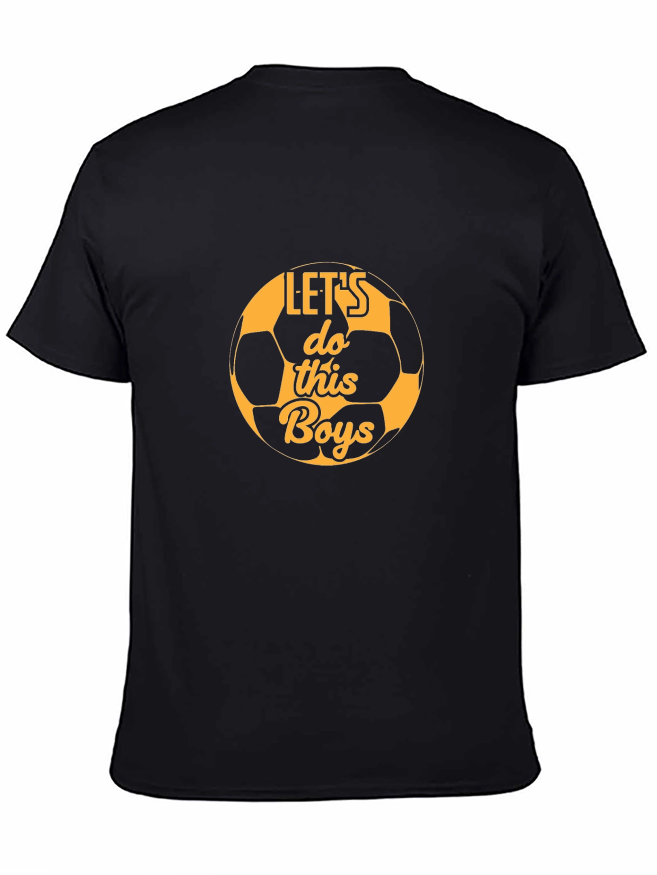 Lets Do This Boys Black T-Shirt