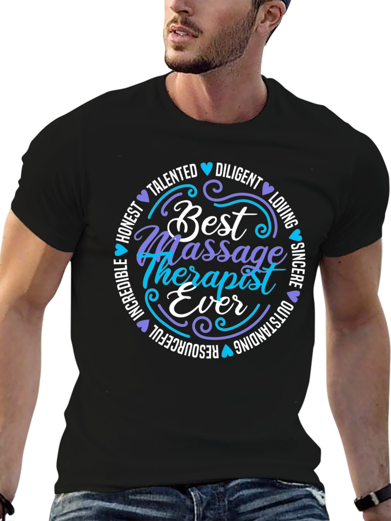 Best Massage Therapist Ever Graphic T-Shirt