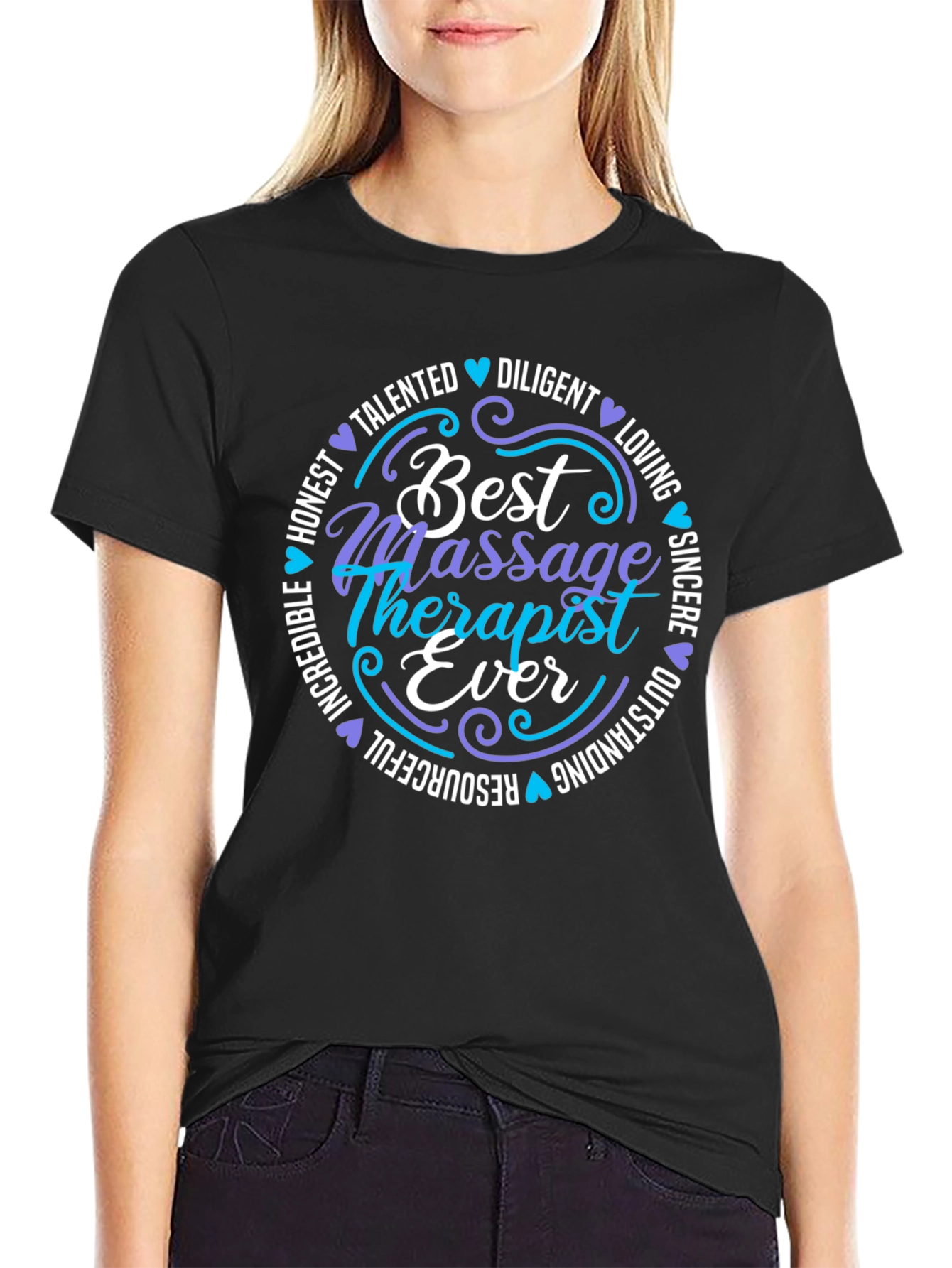 Best Massage Therapist Ever Graphic T-Shirt