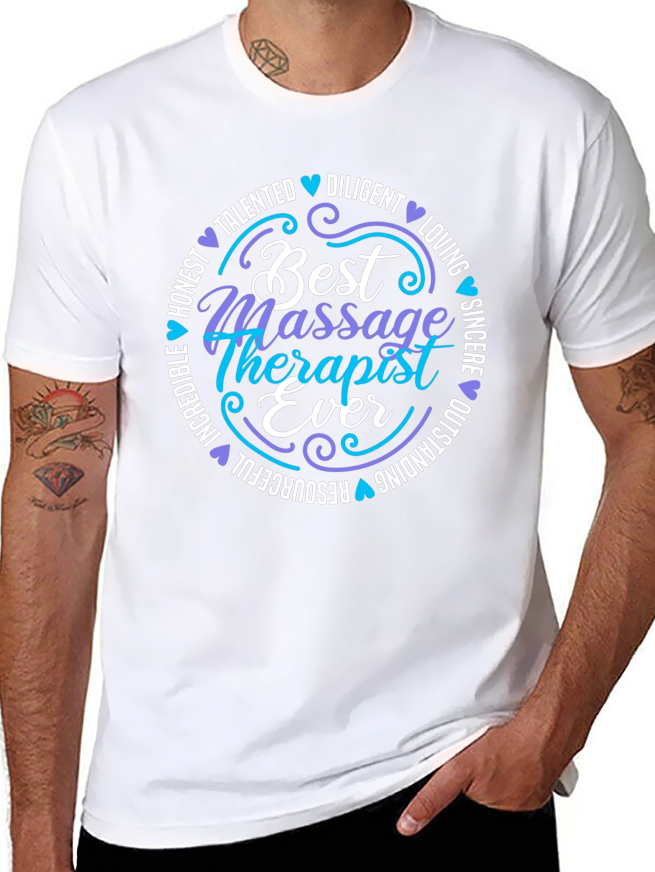 Best Massage Therapist Ever Graphic T-Shirt