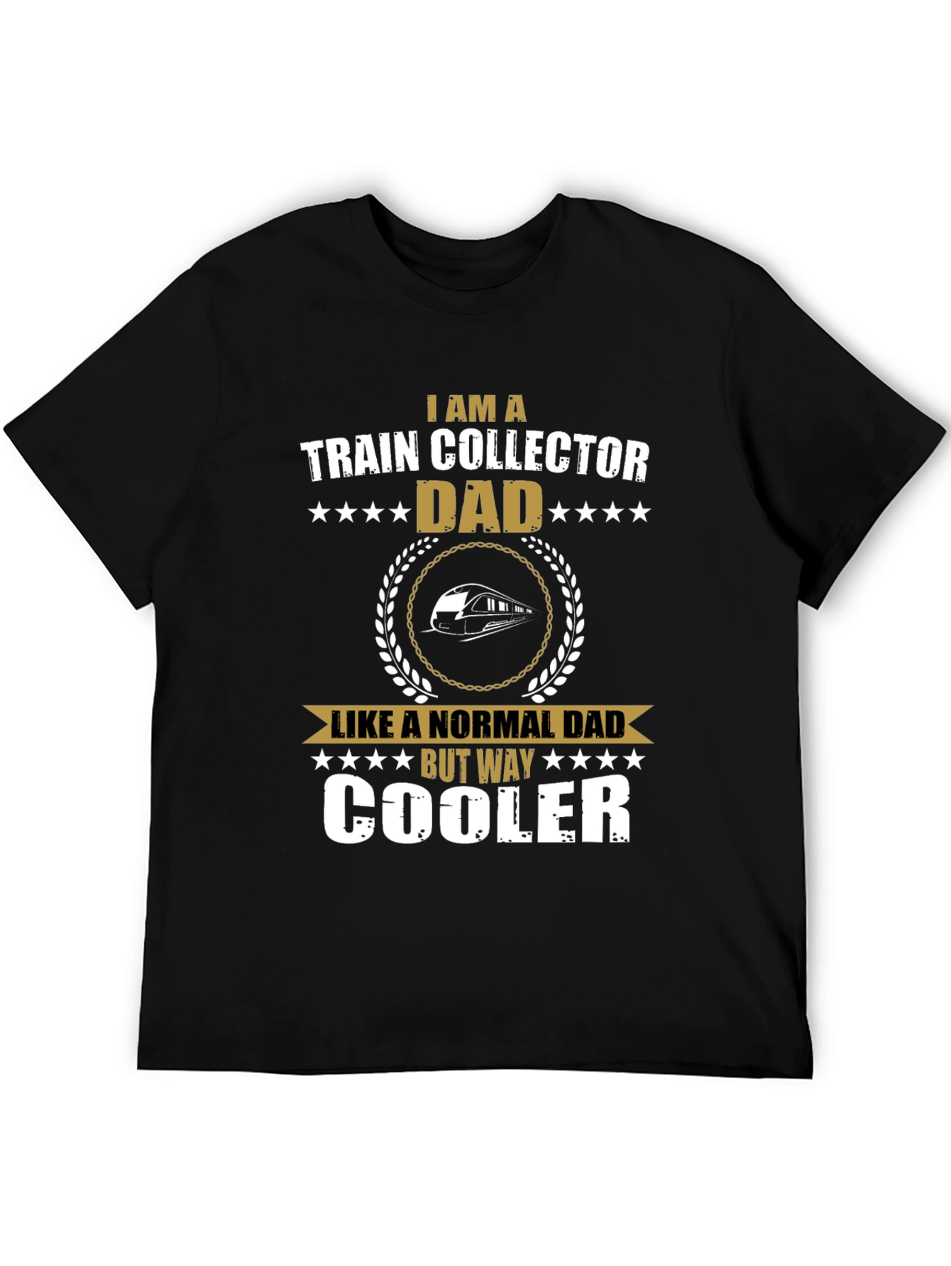 Train Collector Dad T-Shirt - The Perfect Gift!