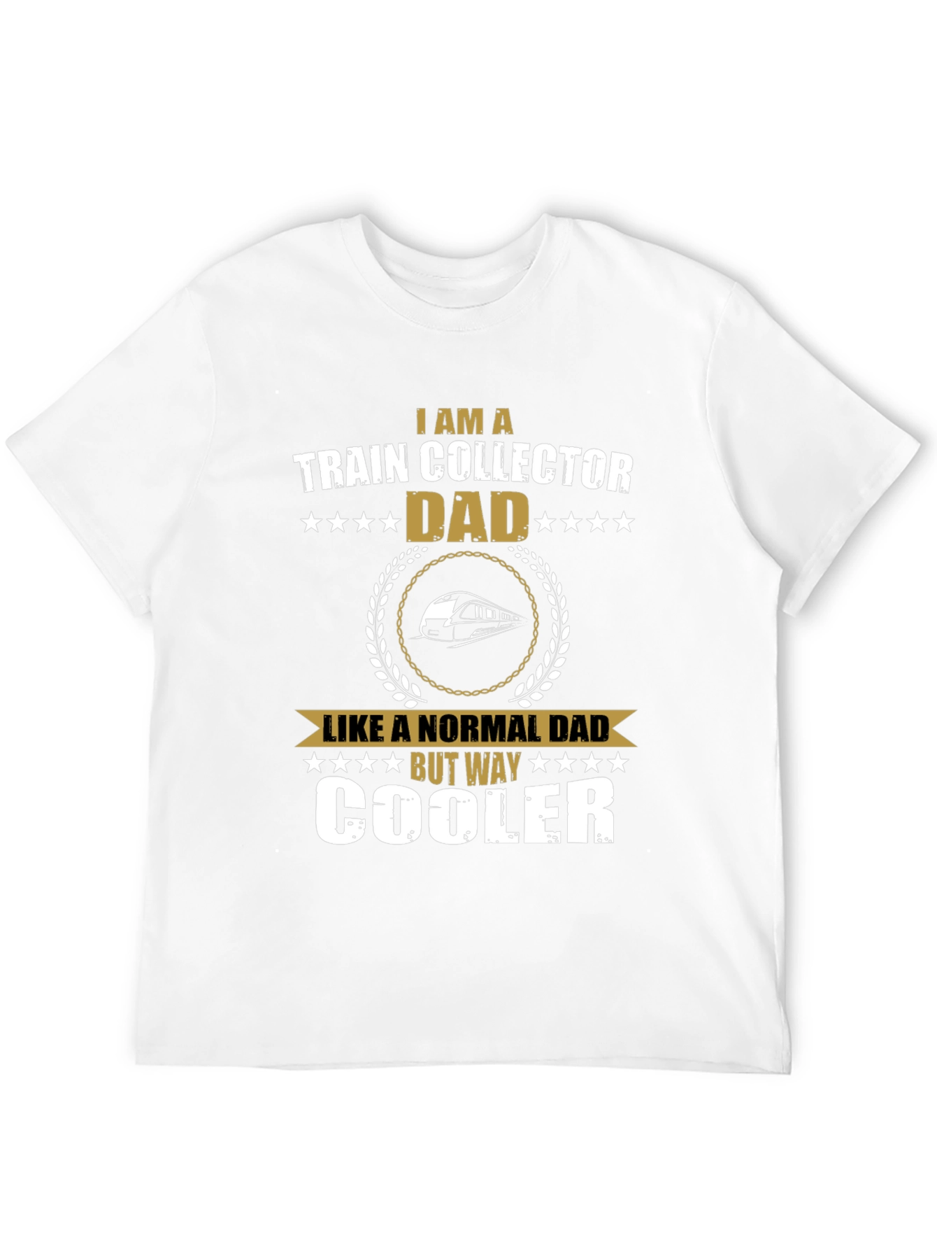 Train Collector Dad T-Shirt - The Perfect Gift!