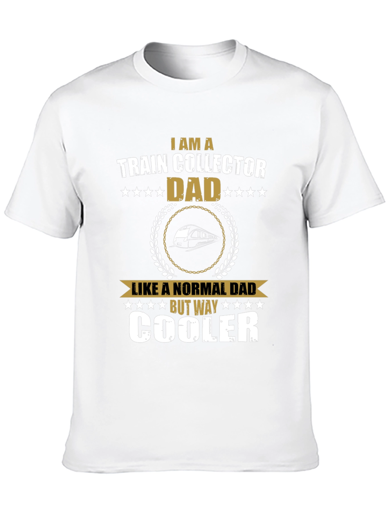 Train Collector Dad T-Shirt - The Perfect Gift!