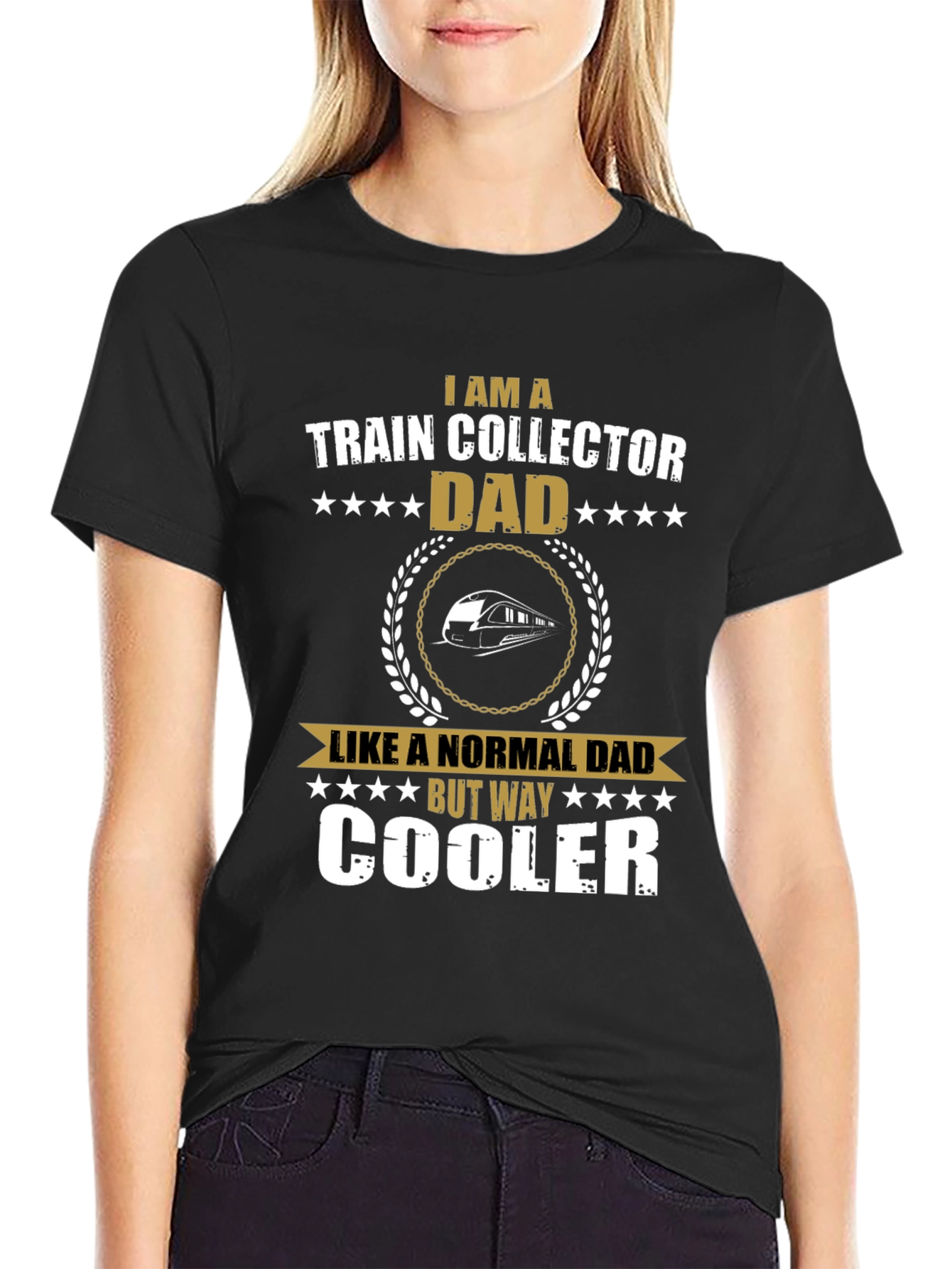 Train Collector Dad T-Shirt - The Perfect Gift!