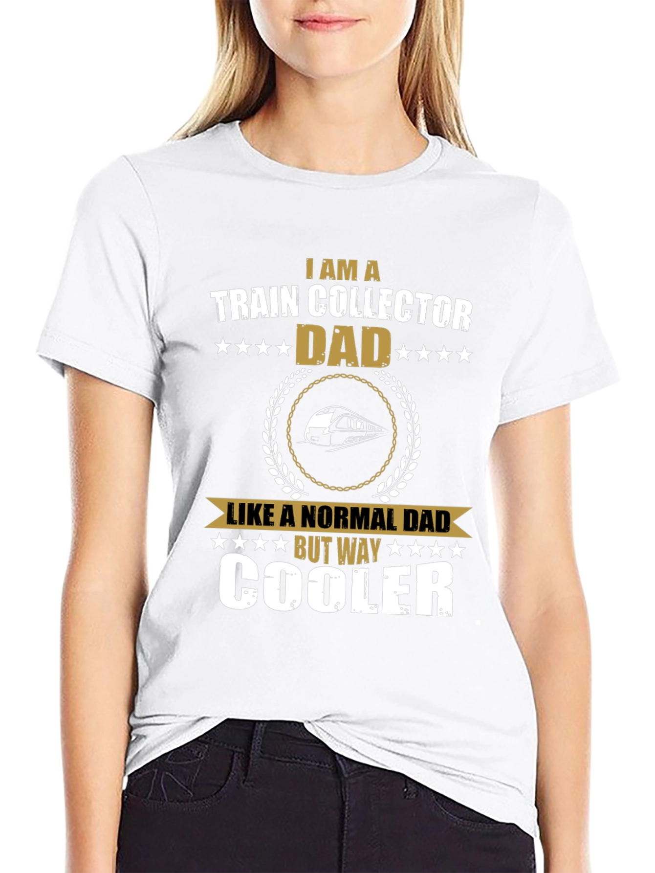 Train Collector Dad T-Shirt - The Perfect Gift!
