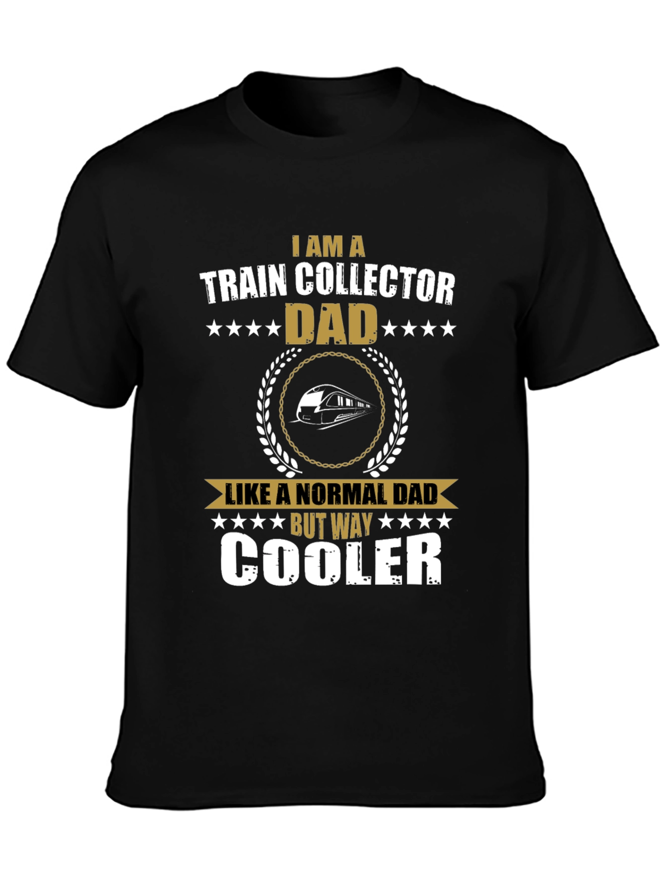Train Collector Dad T-Shirt - The Perfect Gift!