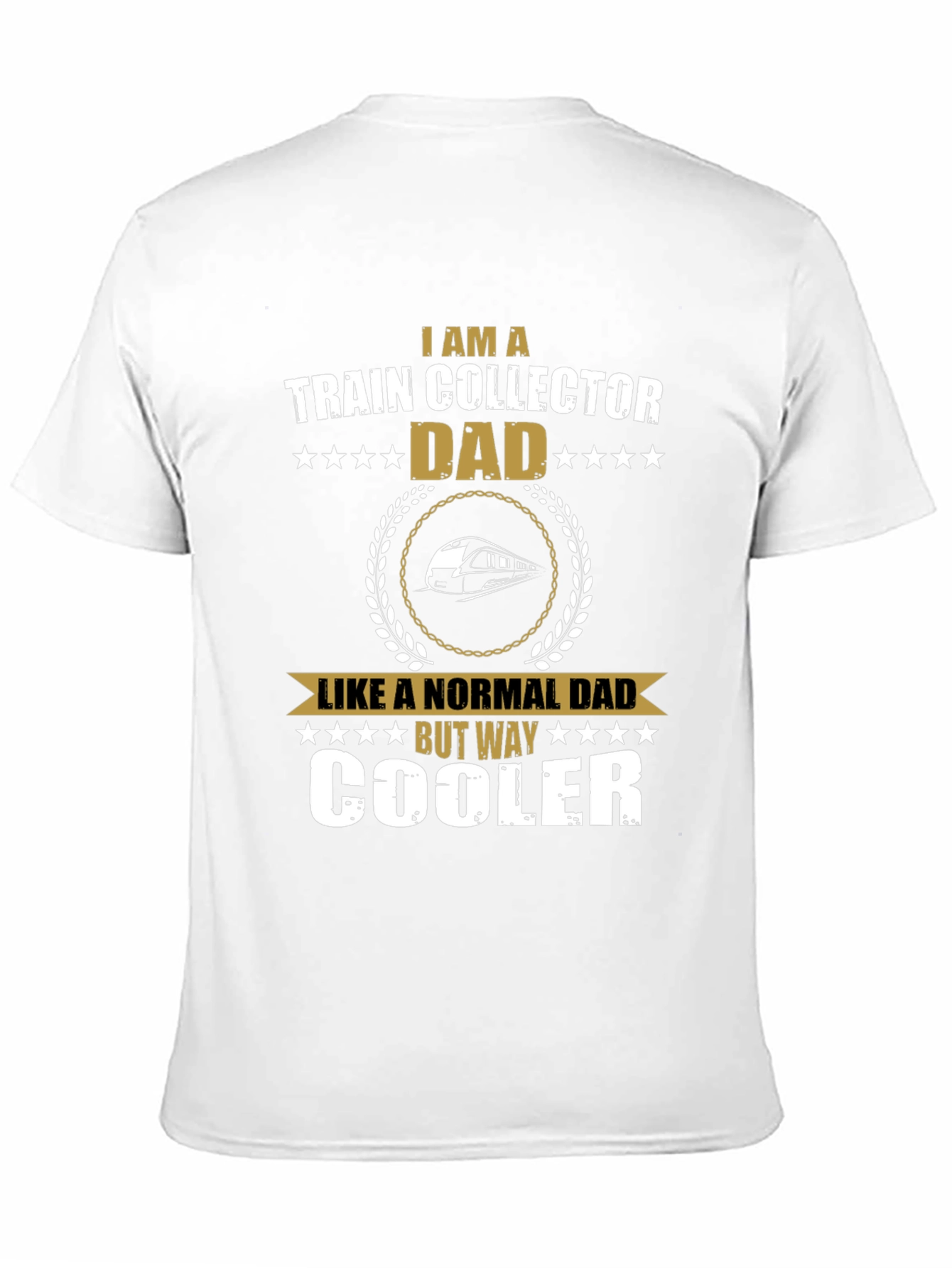 Train Collector Dad T-Shirt - The Perfect Gift!
