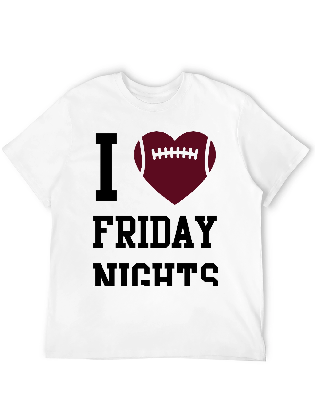 I Heart Friday Nights Football T-Shirt