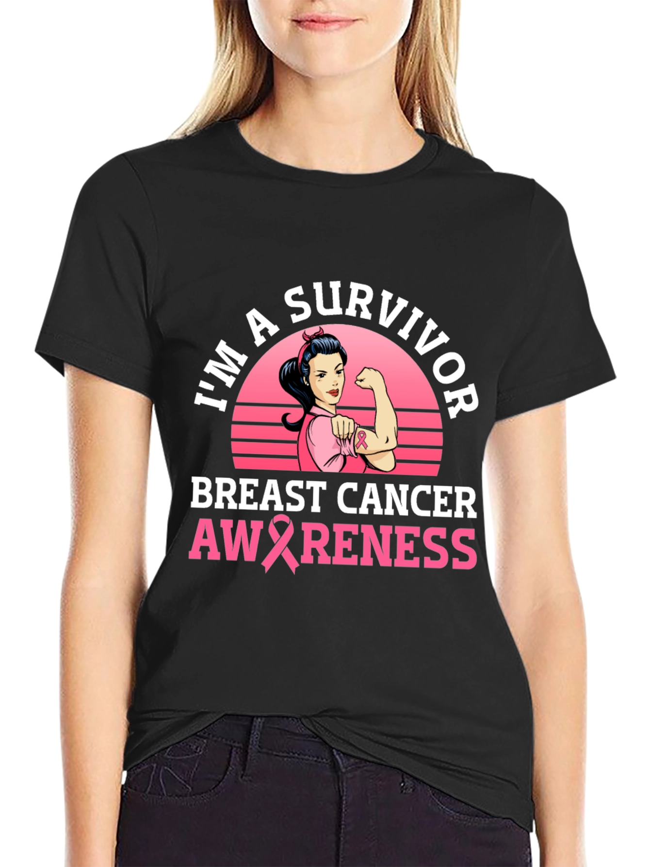Breast Cancer Awareness Survivor T-Shirt