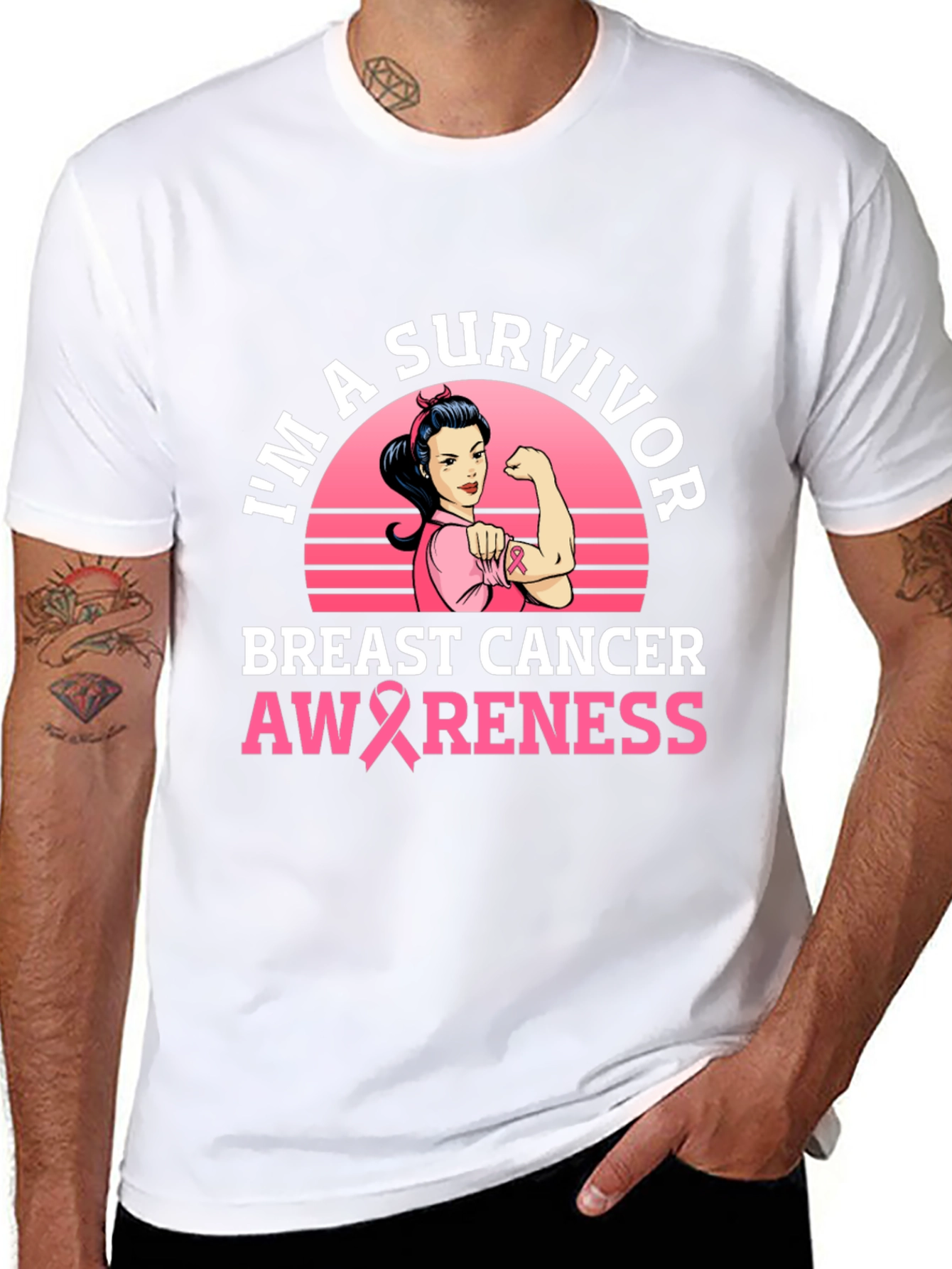Breast Cancer Awareness Survivor T-Shirt