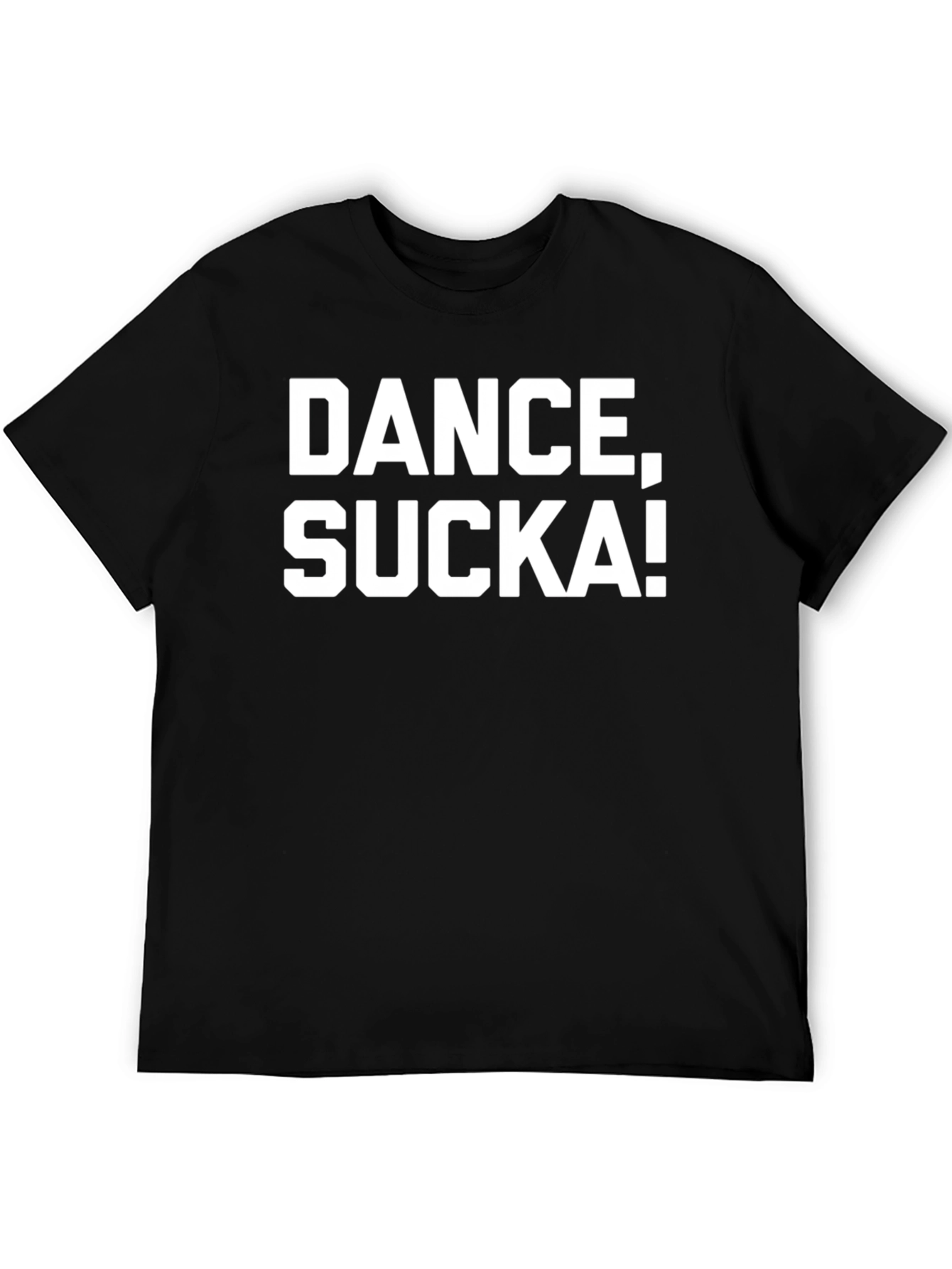 Dance Sucka! Black Graphic T-Shirt