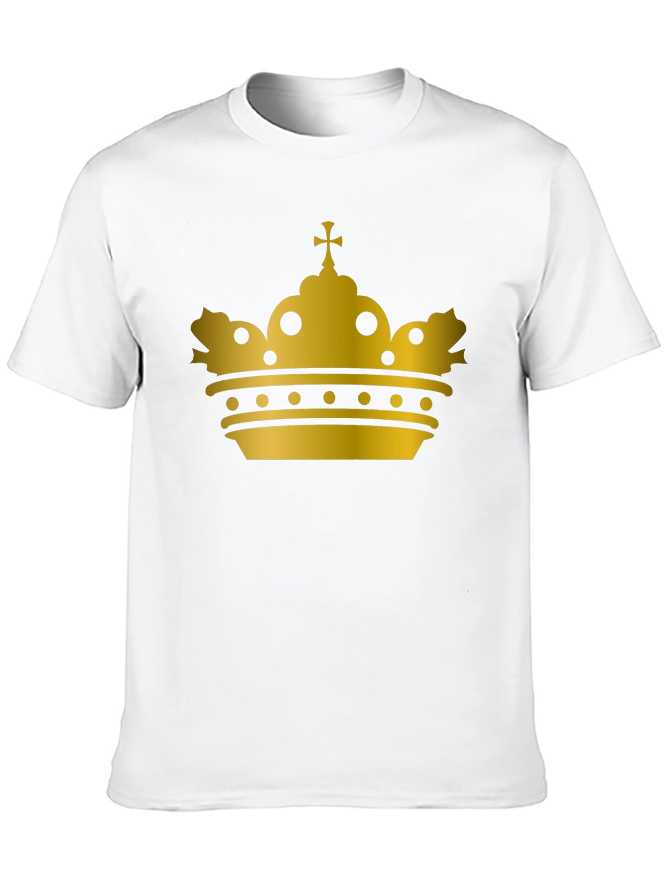 Golden Crown Black T-Shirt