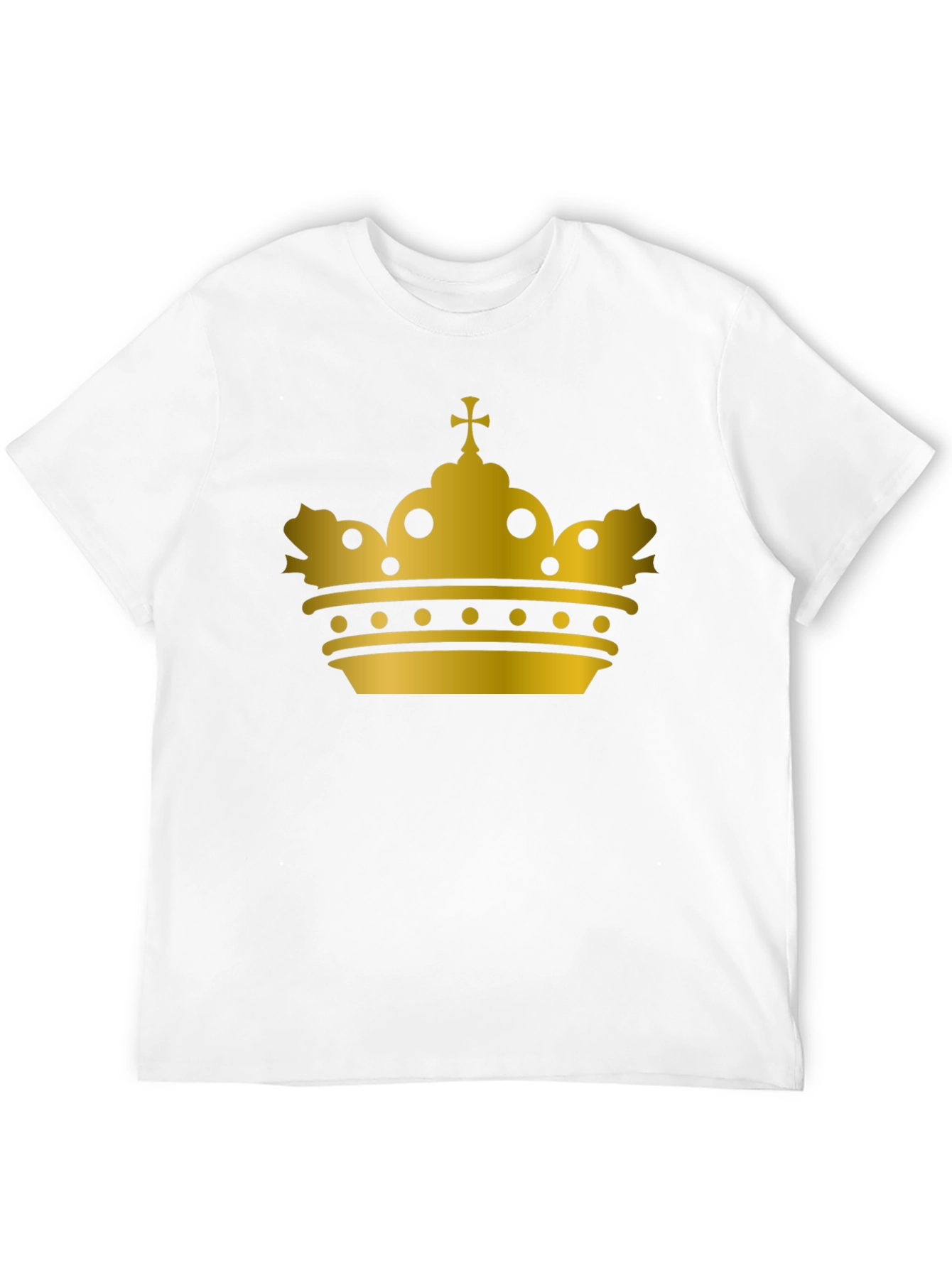 Golden Crown Black T-Shirt