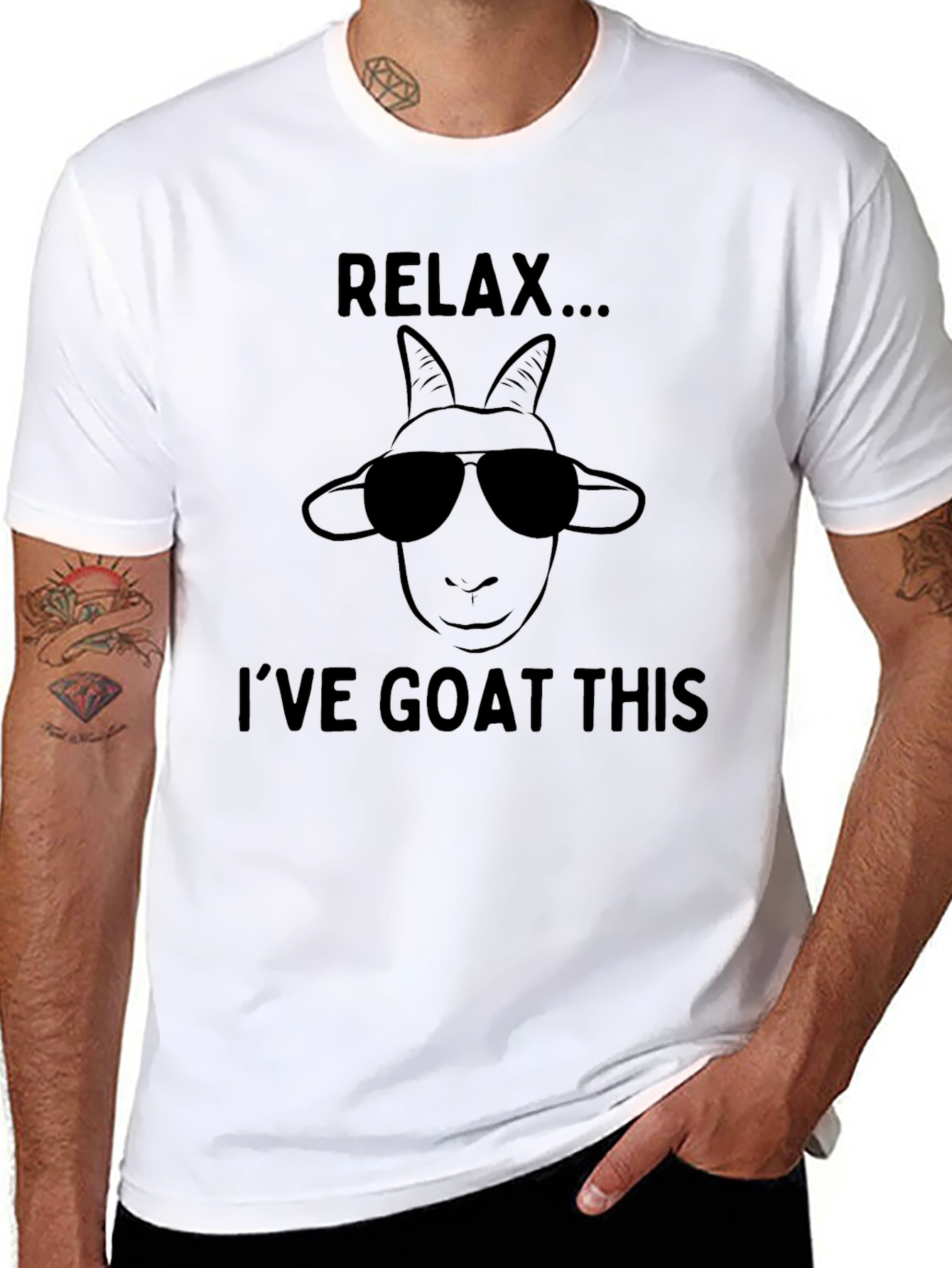 Relax Ive Goat This T-Shirt Funny Animal Tee