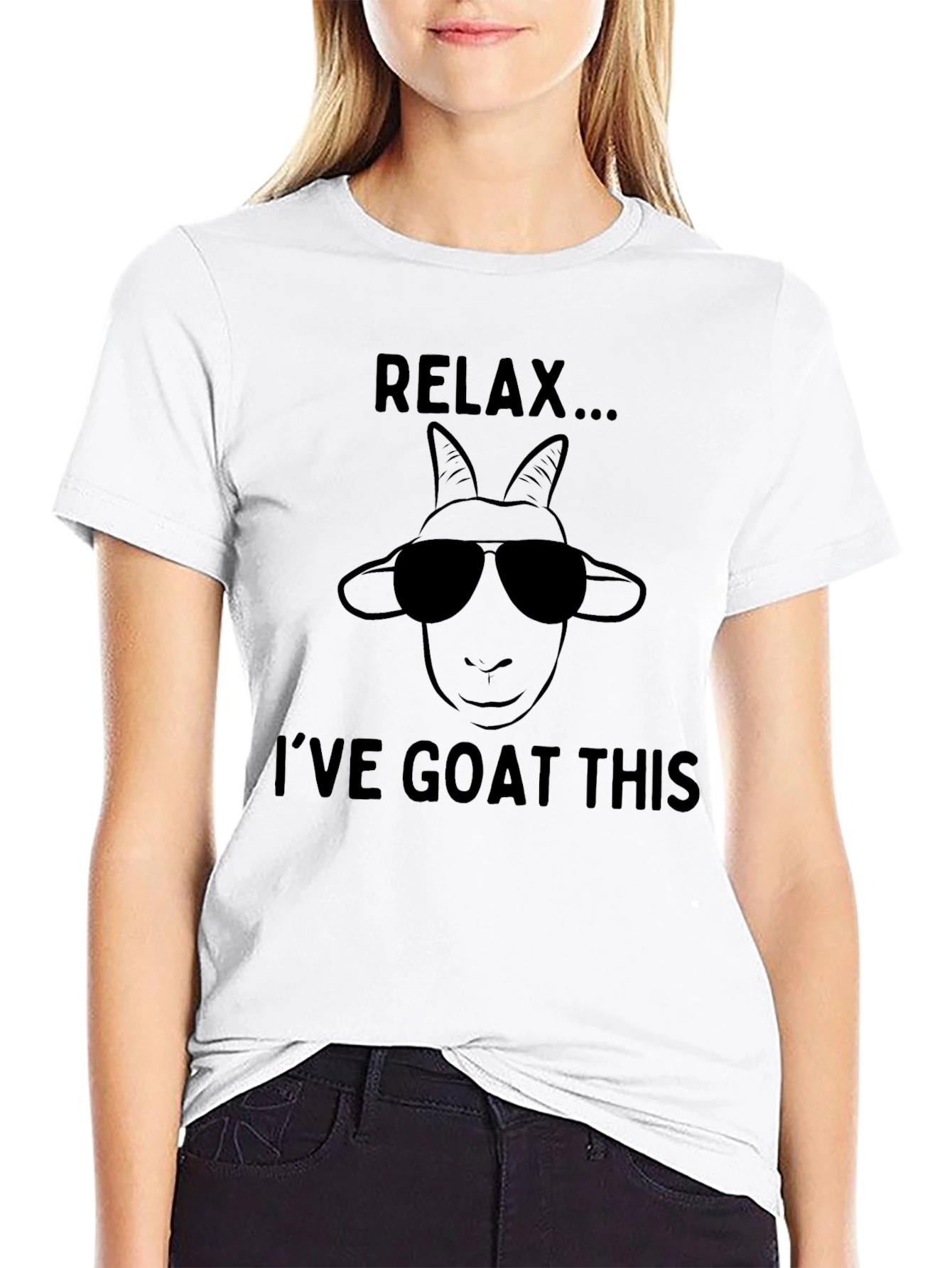 Relax Ive Goat This T-Shirt Funny Animal Tee