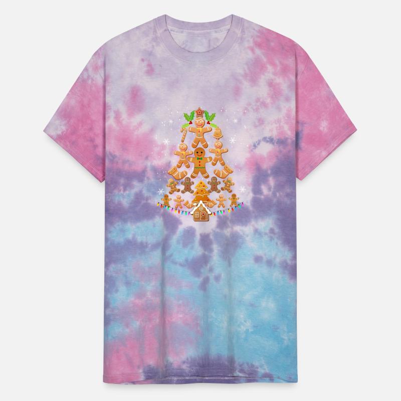 Jolly Gingerbread Christmas Tree Tee Gingerbread