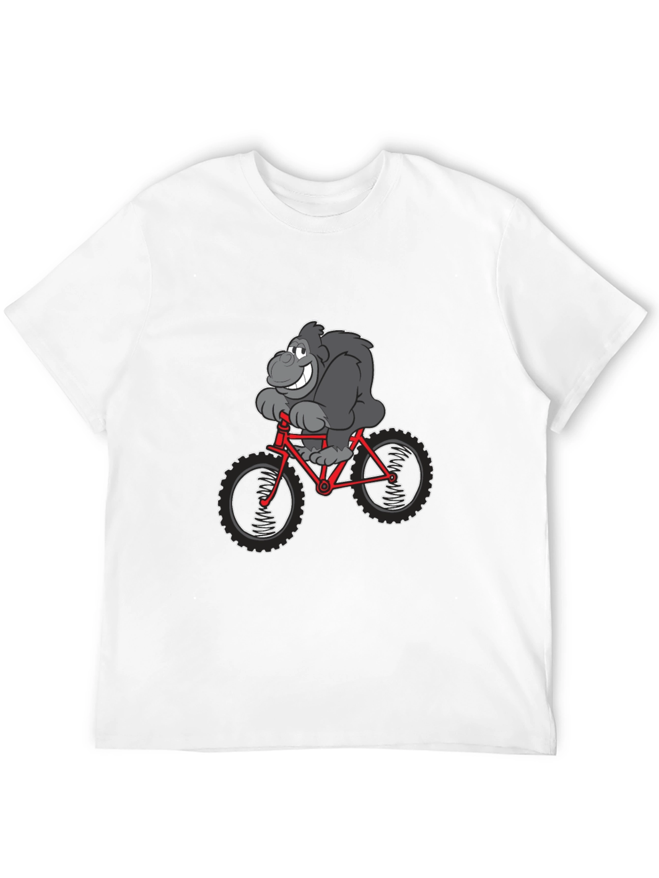 Gorilla Biking Graphic Tee - Black