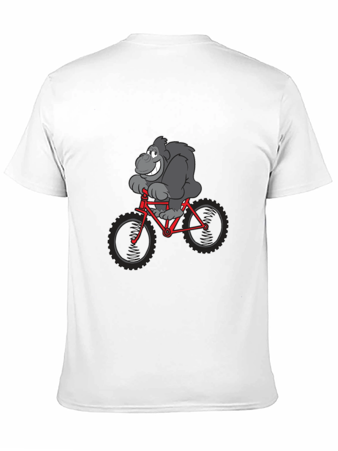 Gorilla Biking Graphic Tee - Black
