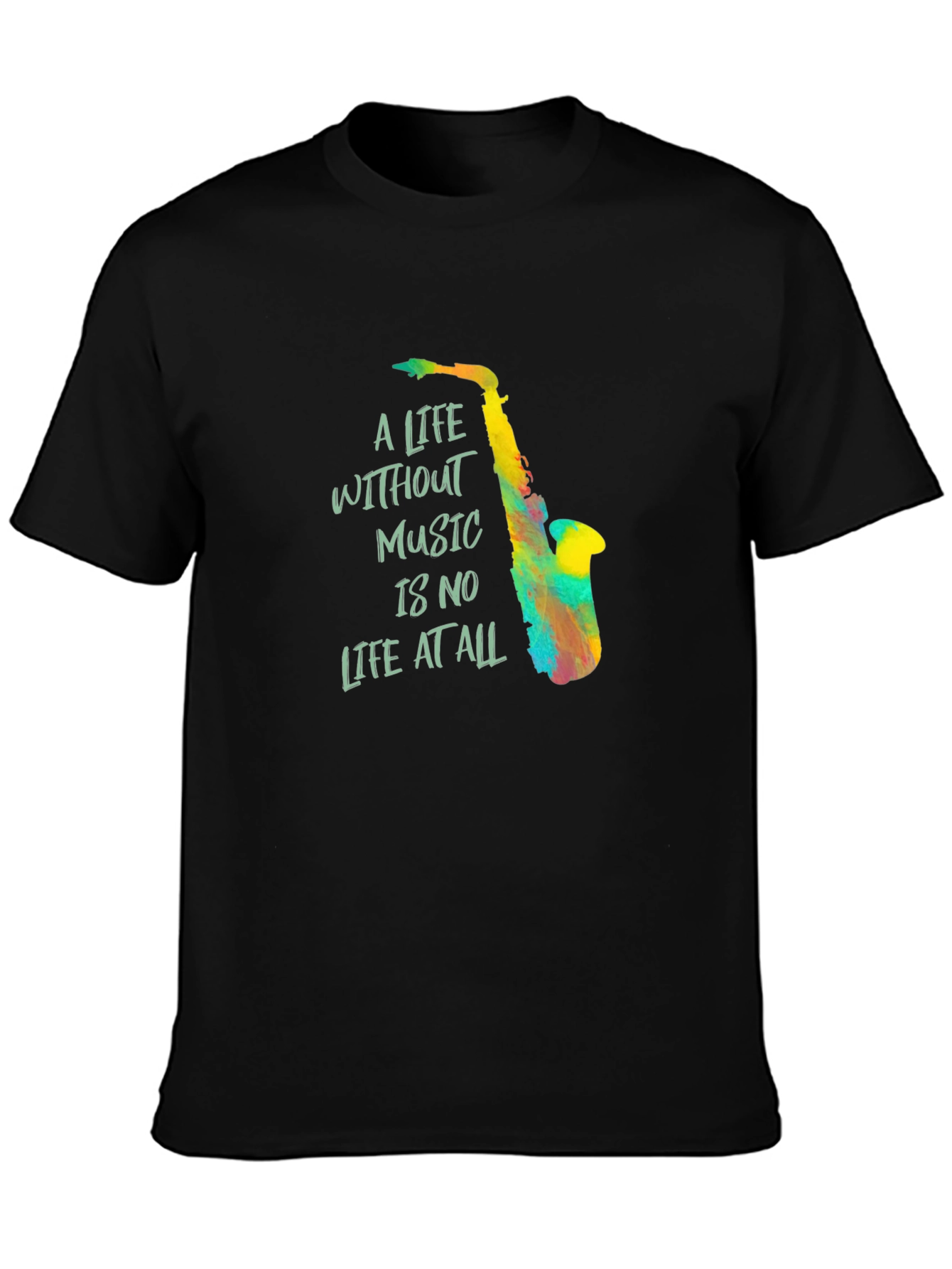 Music Lover Tee: A Life Without Music Graphic T-Shirt