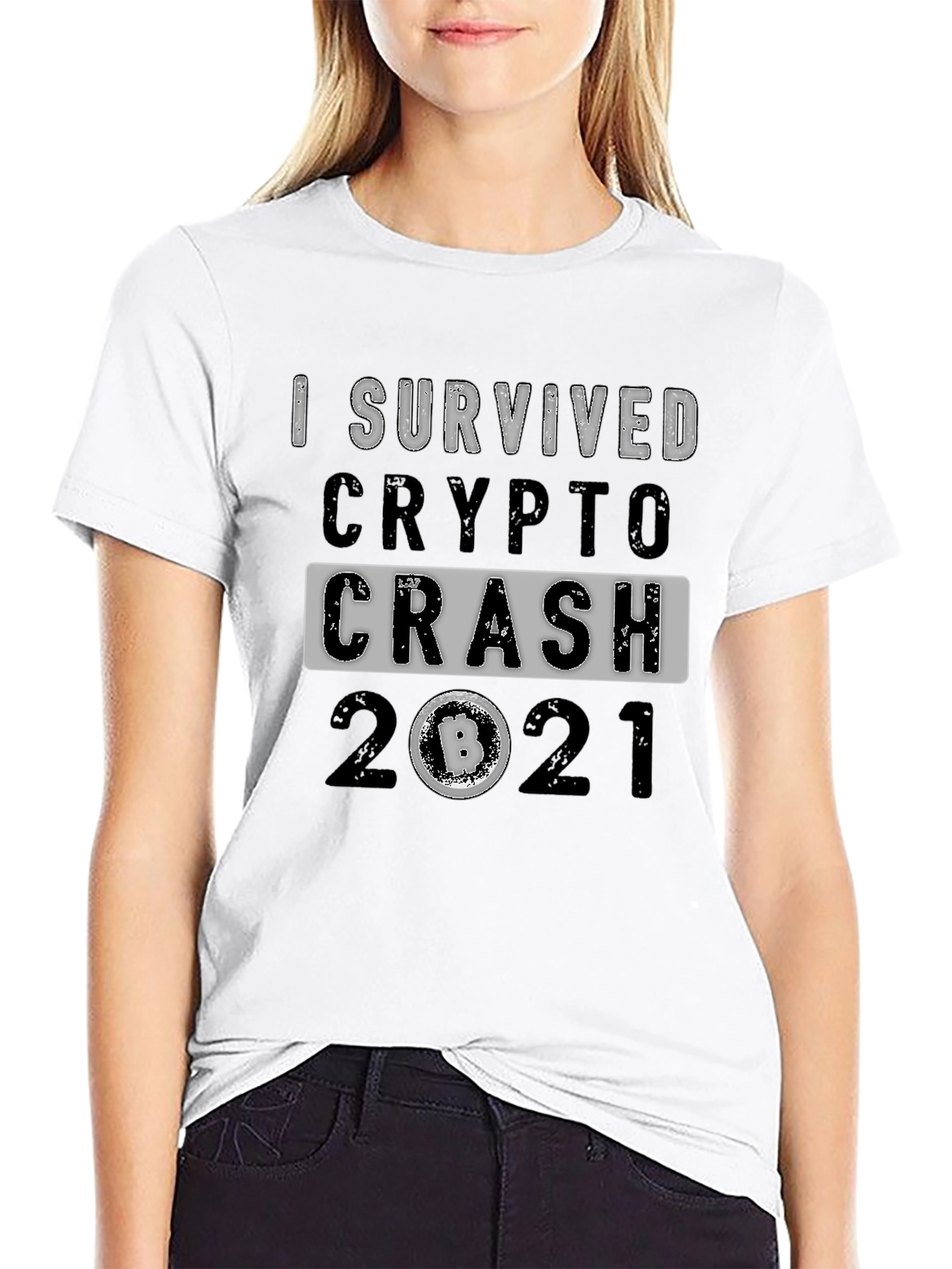 Crypto Crash Survivor 2021 Tee