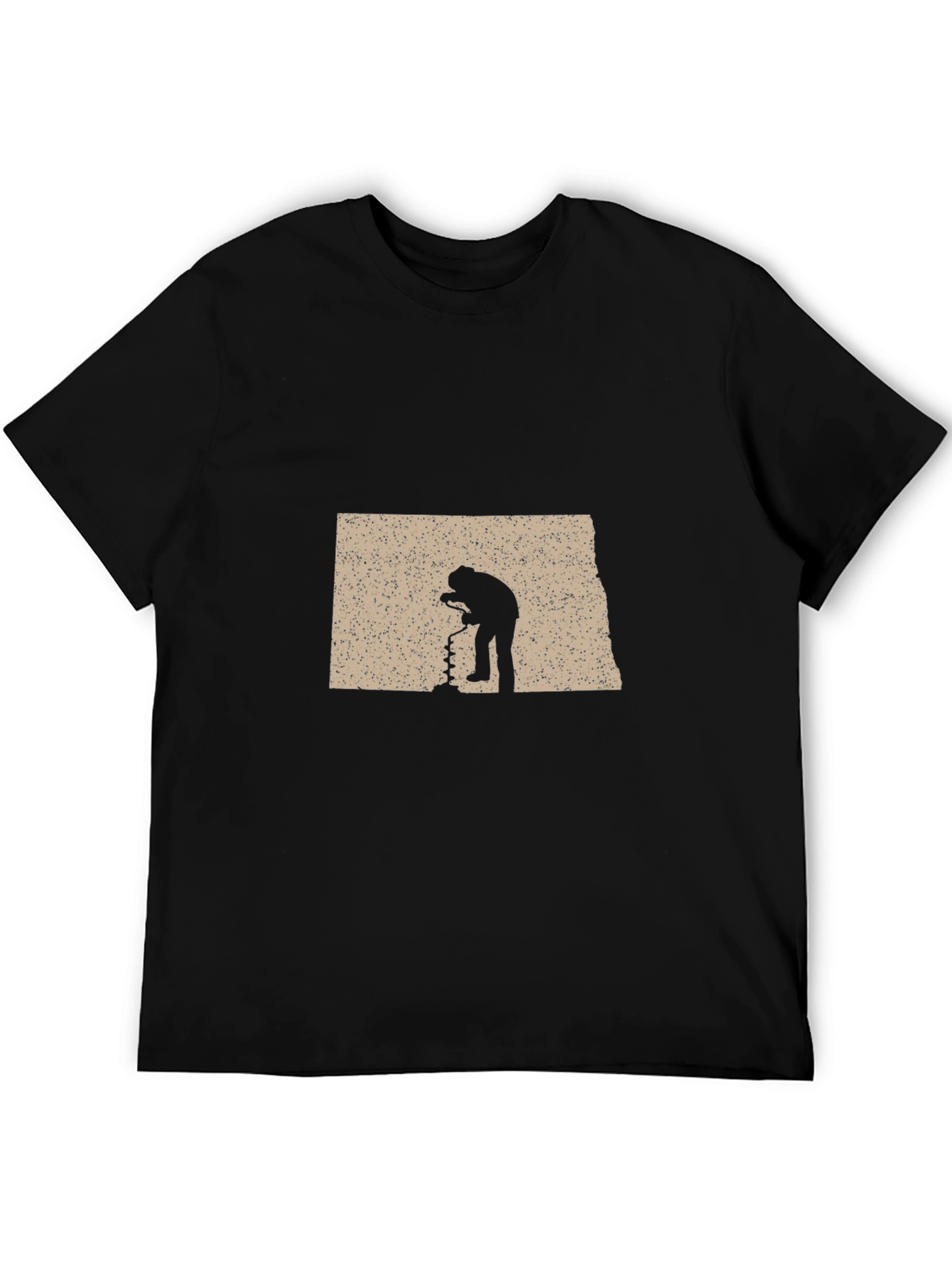 Ice Fishing North Dakota T-Shirt