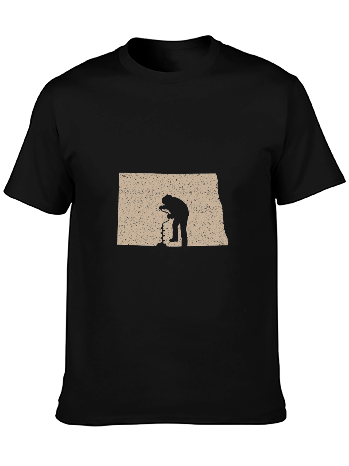 Ice Fishing North Dakota T-Shirt