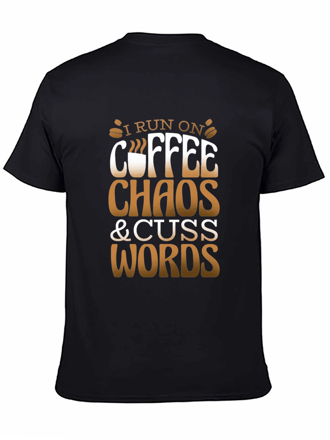 Coffee Chaos & Cuss Words Graphic Tee