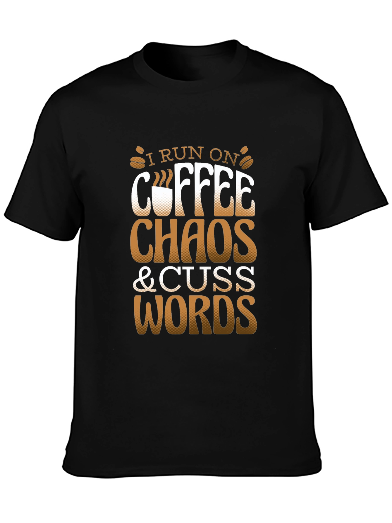 Coffee Chaos & Cuss Words Graphic Tee