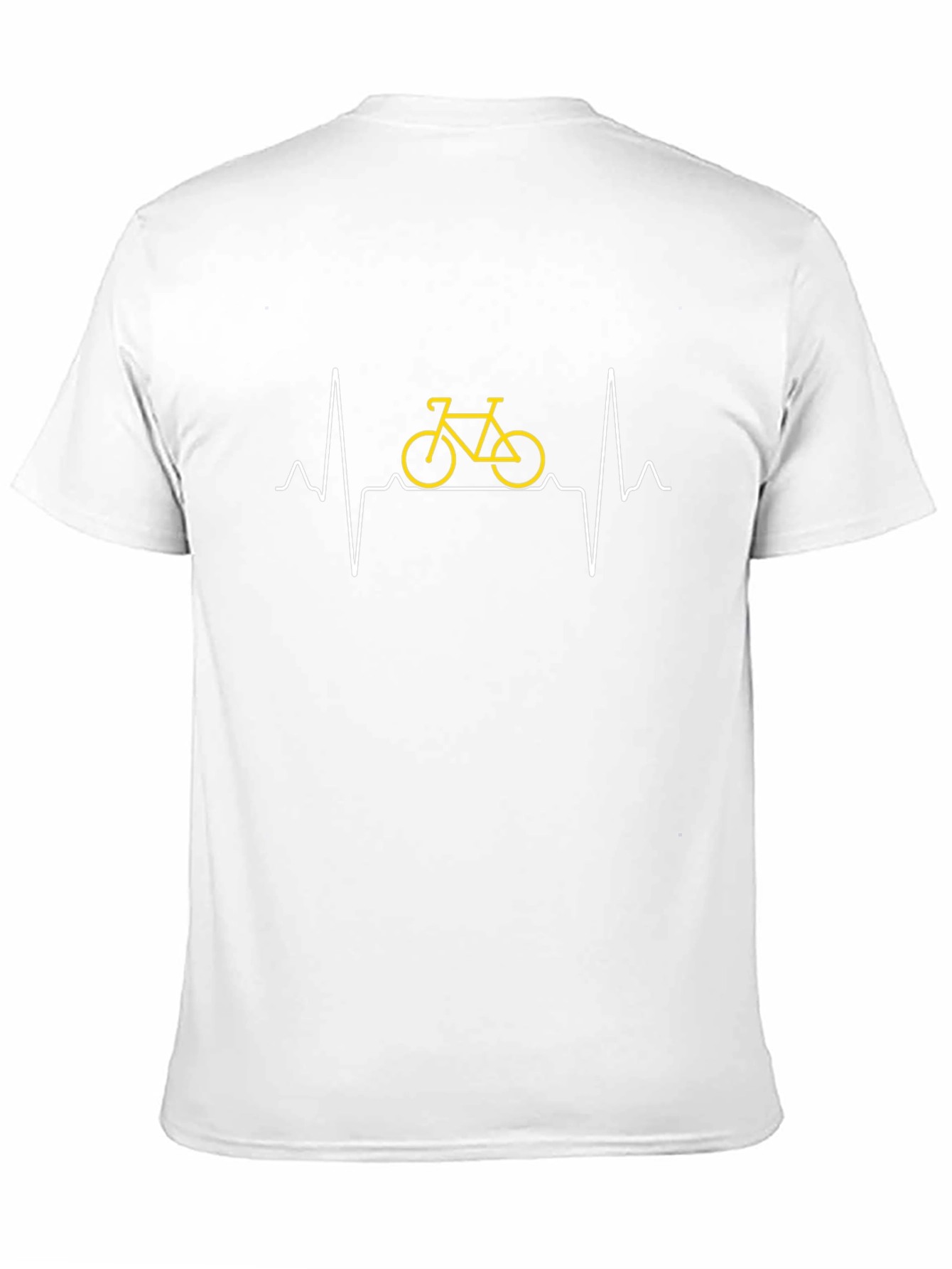 Bike Heartbeat T-Shirt - Cycling Passion!
