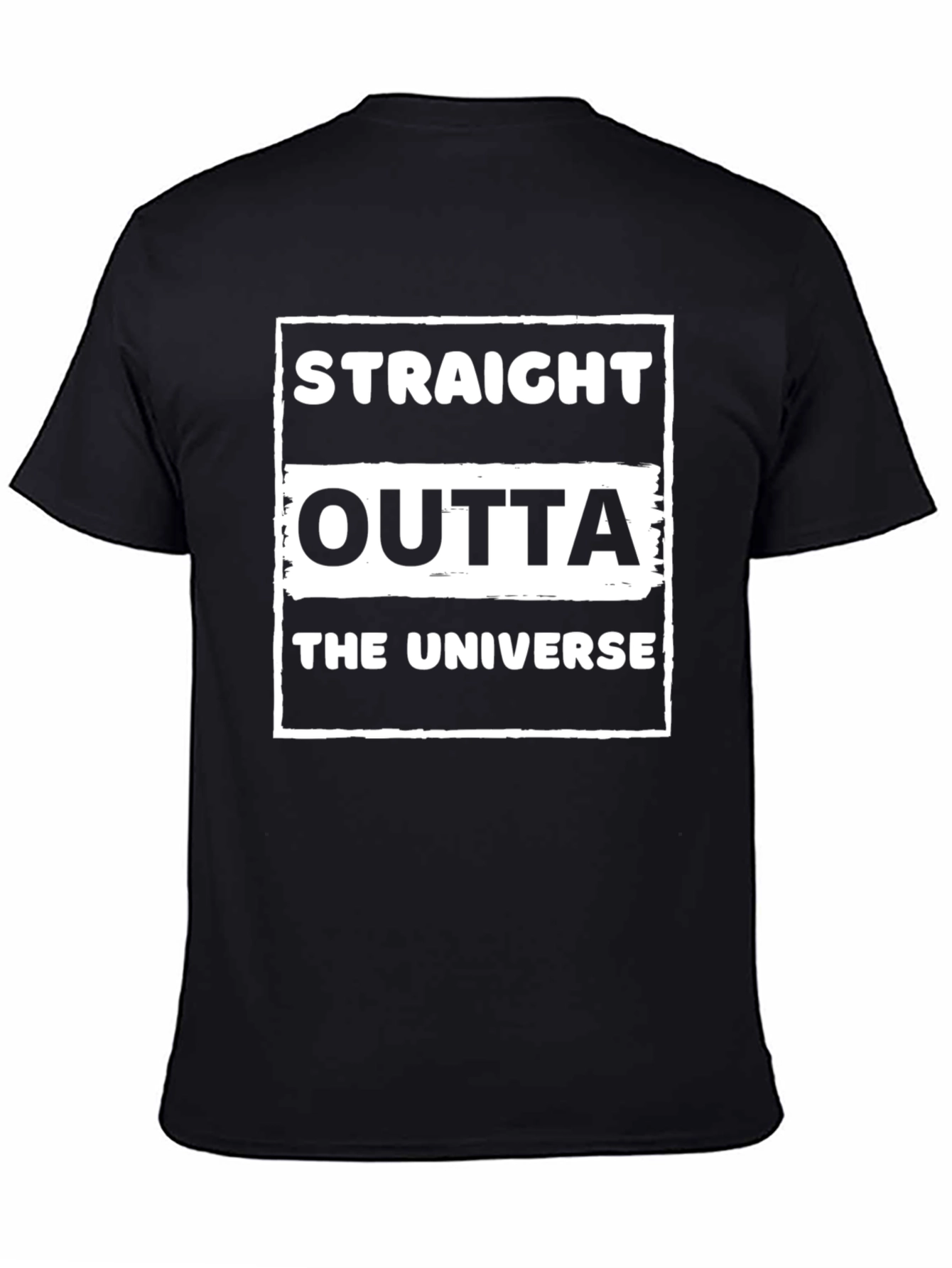 Straight Outta The Universe Graphic T-Shirt