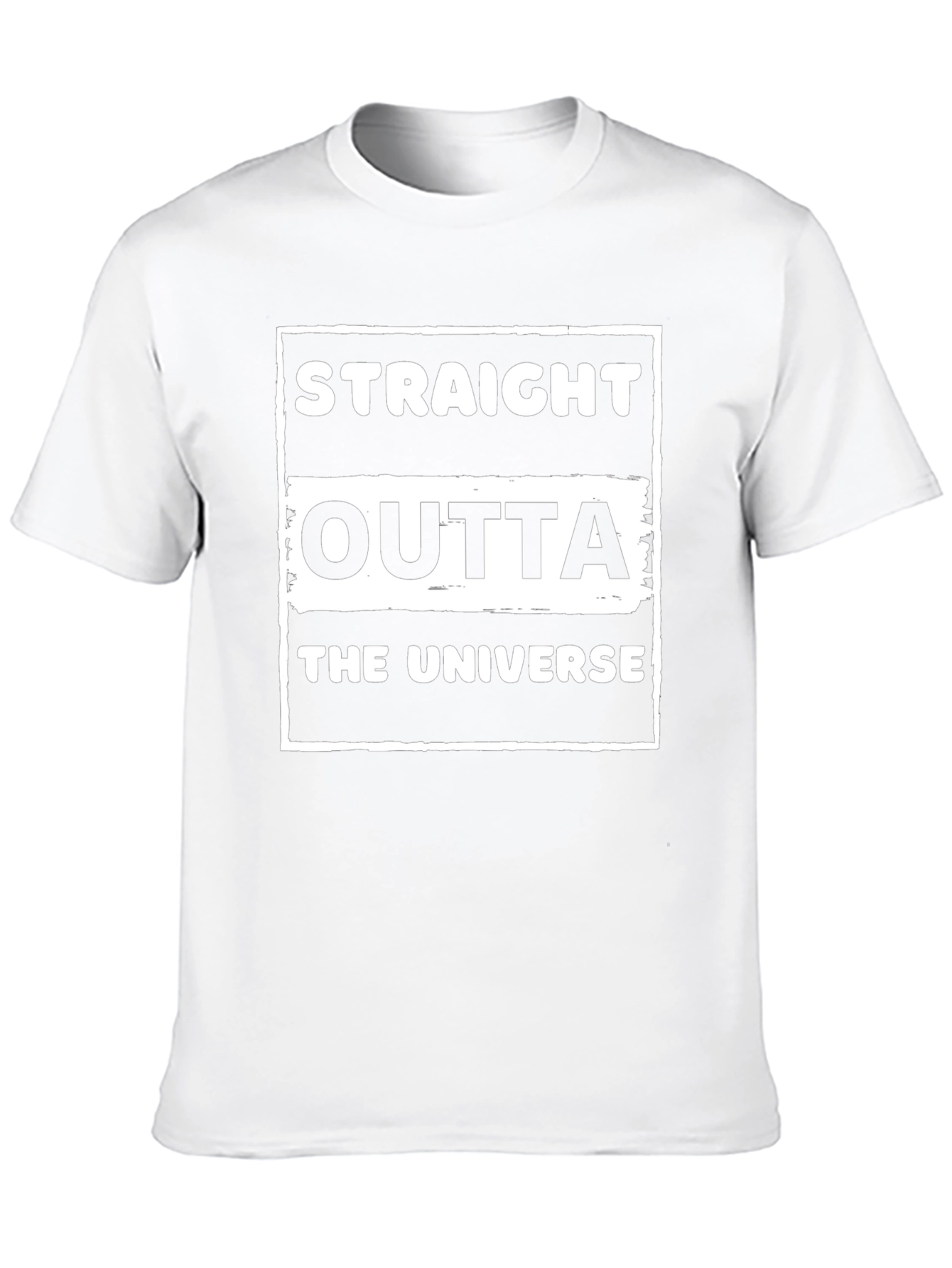 Straight Outta The Universe Graphic T-Shirt