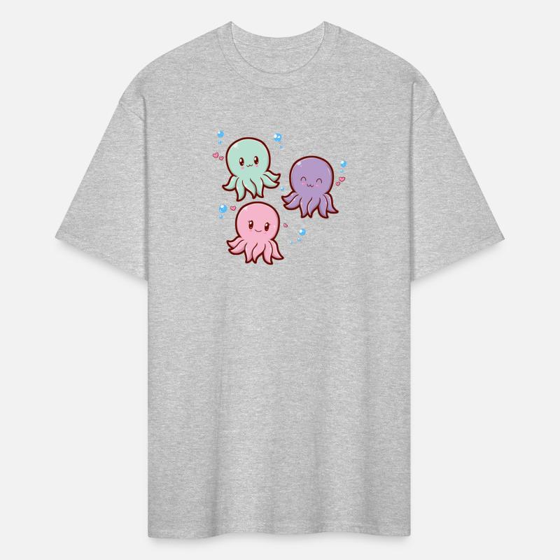 Kawaii Octopi Heart Bubbles