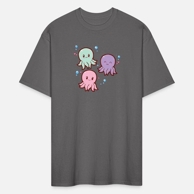 Kawaii Octopi Heart Bubbles