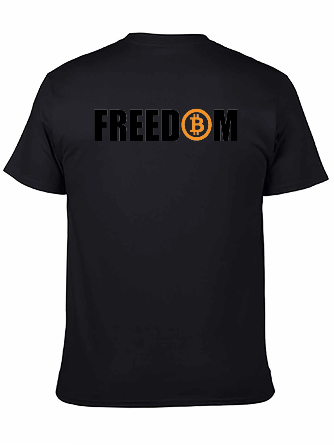 Bitcoin Freedom Graphic T-Shirt - Crypto Currency Tee
