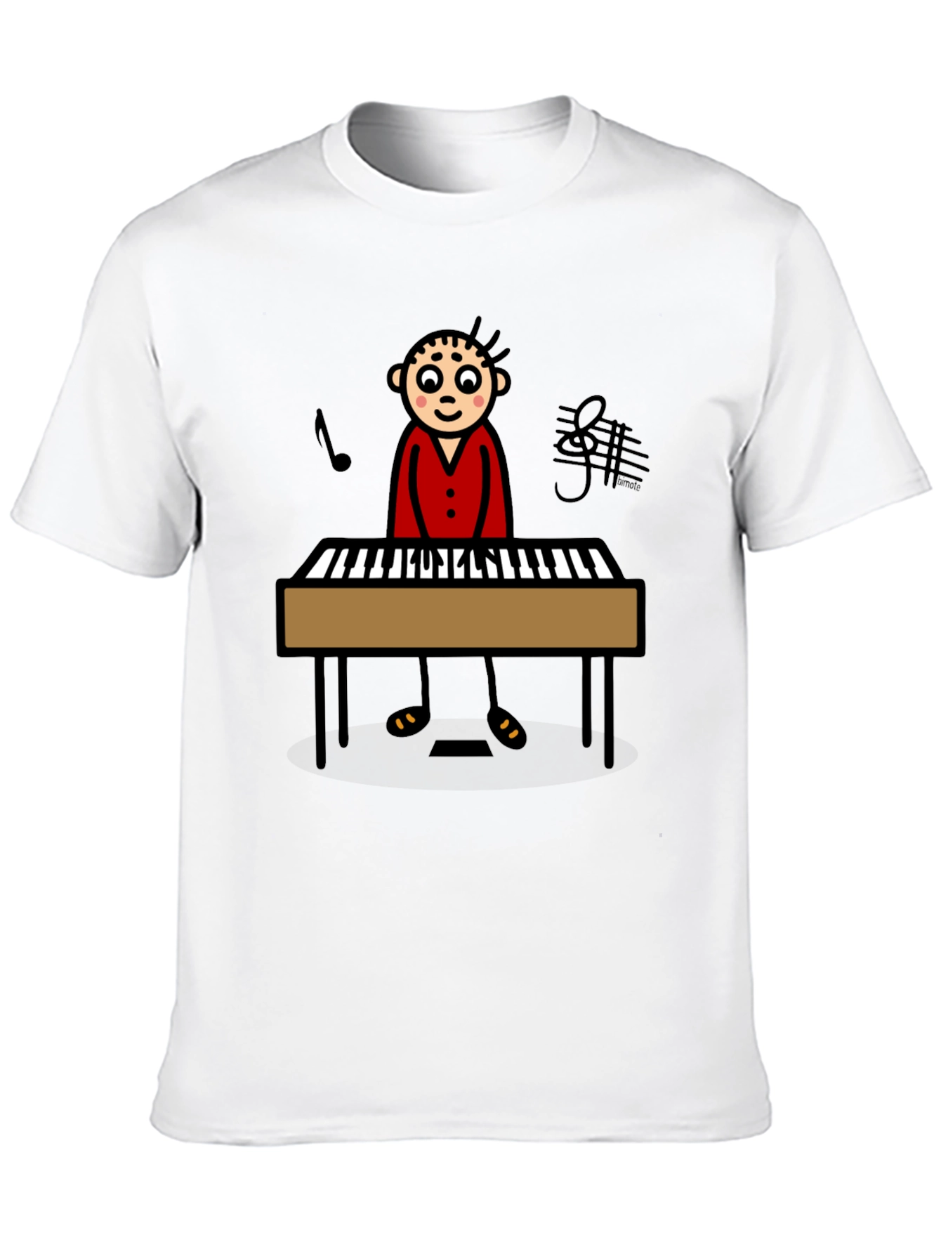Piano Player Graphic T-Shirt - Unisex